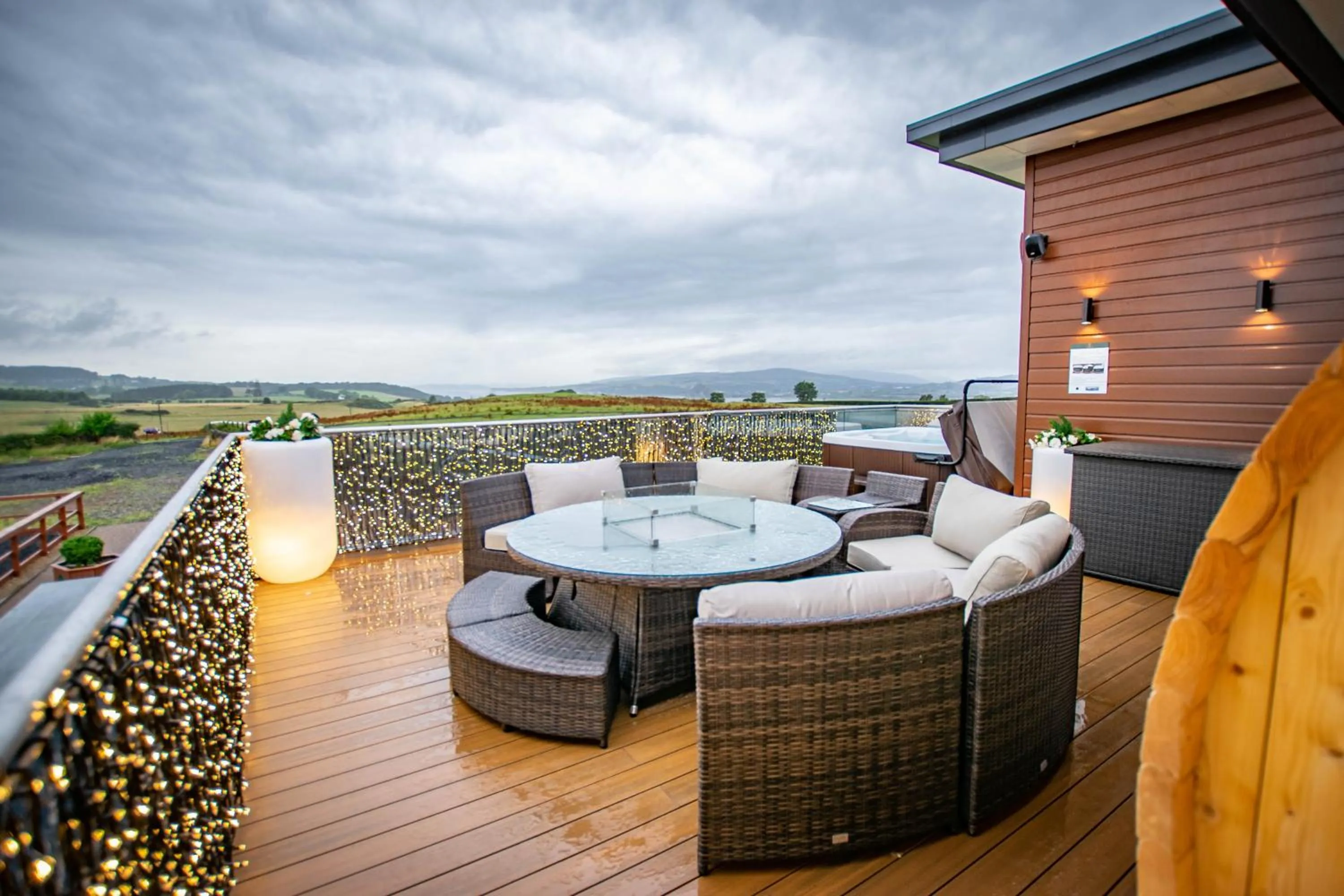 Patio in Ingliston Country Club Hotel