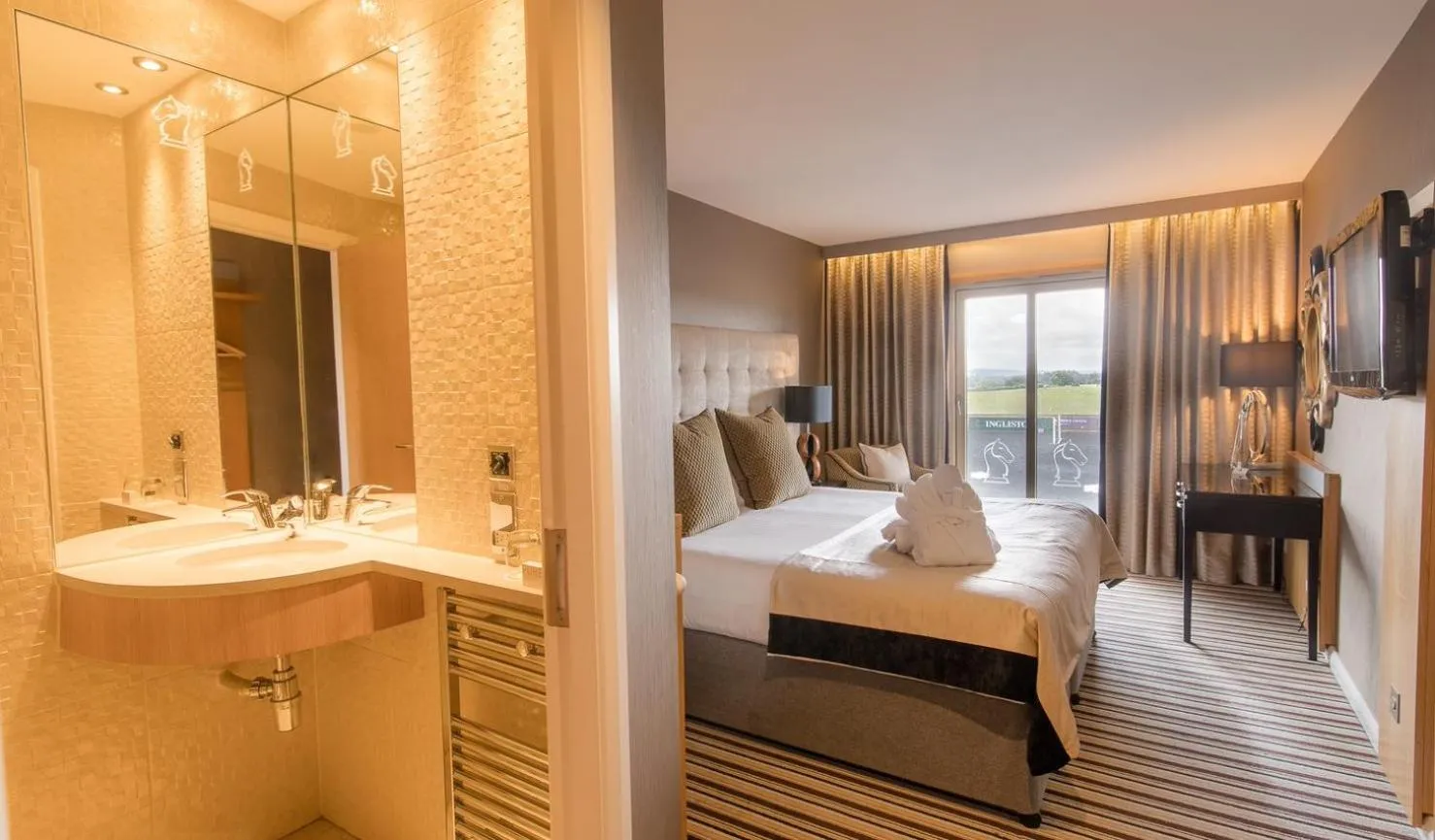 Bed in Ingliston Country Club Hotel