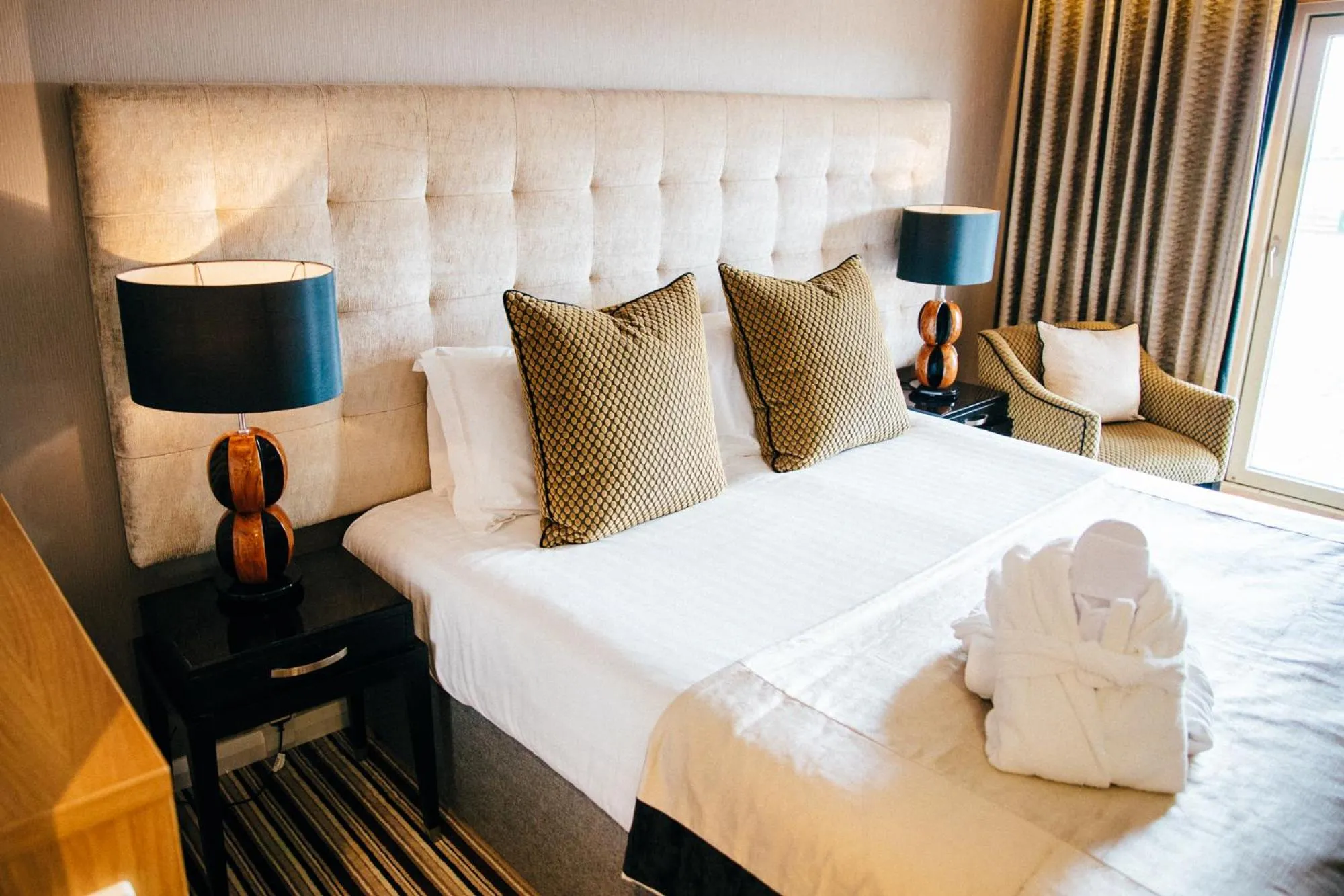 Bed in Ingliston Country Club Hotel