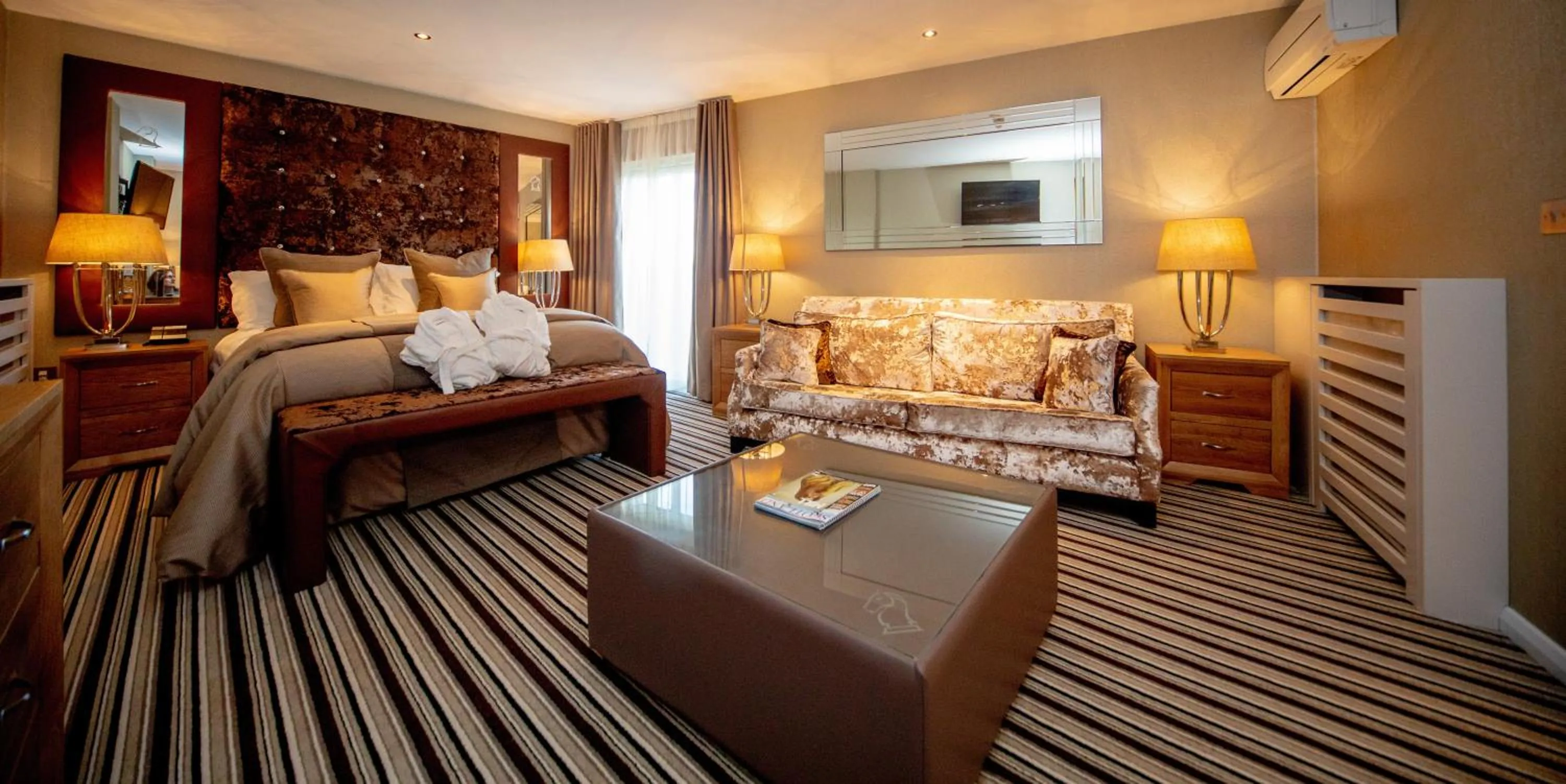 Bed in Ingliston Country Club Hotel