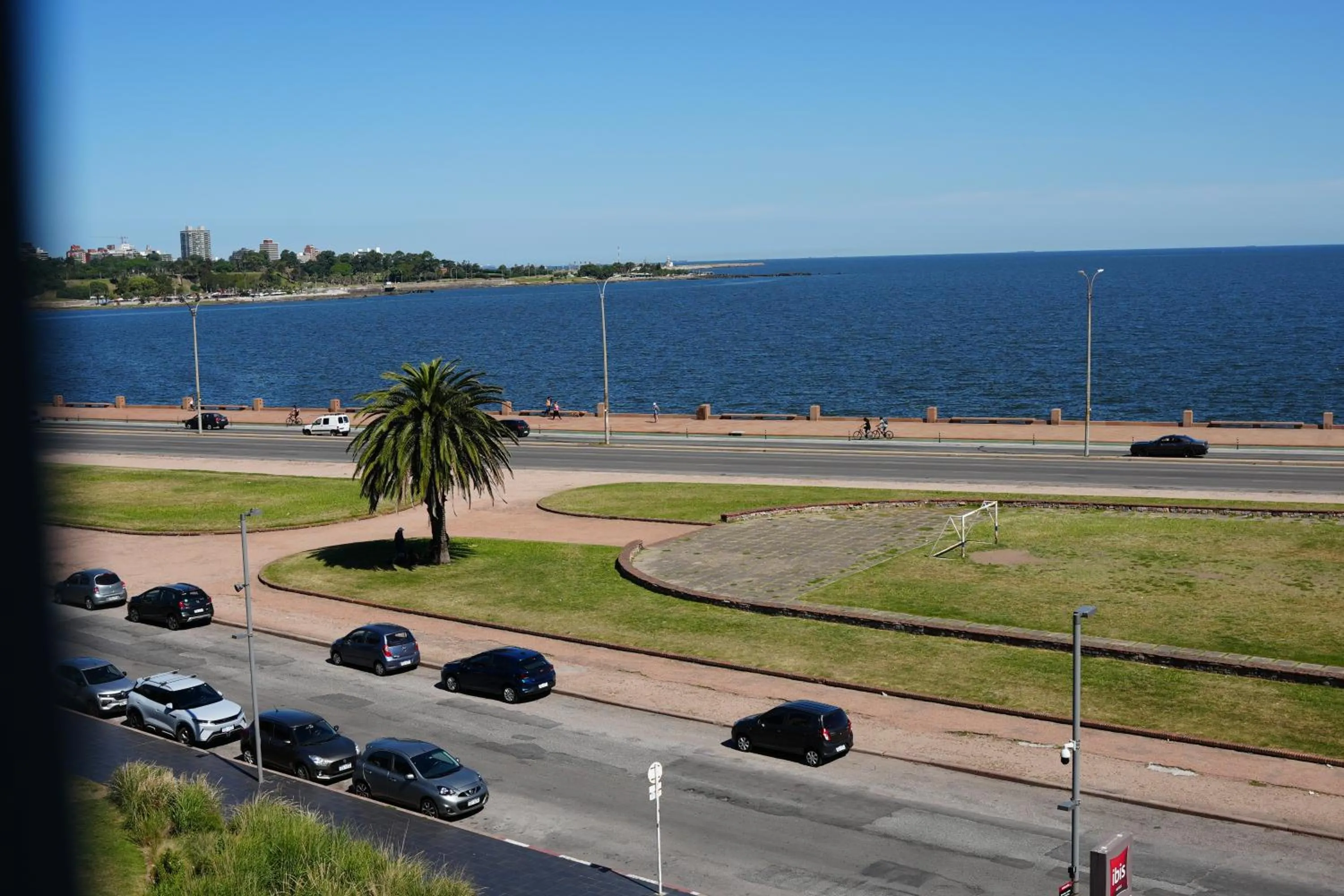 View (from property/room) in ibis Montevideo Rambla