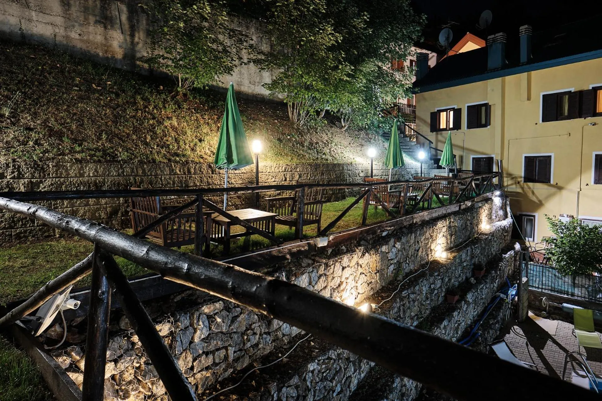 Balcony/Terrace in Residence SoleNeveSila B&B