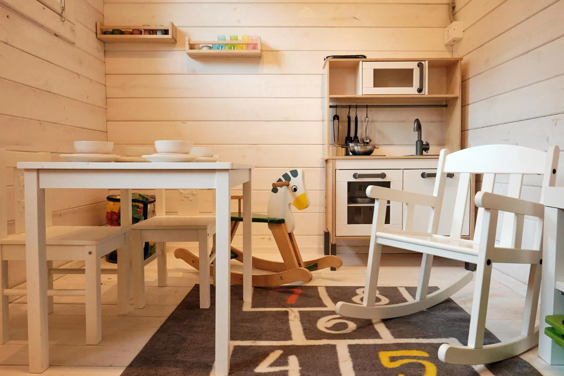 Children play ground in Residence SoleNeveSila B&B