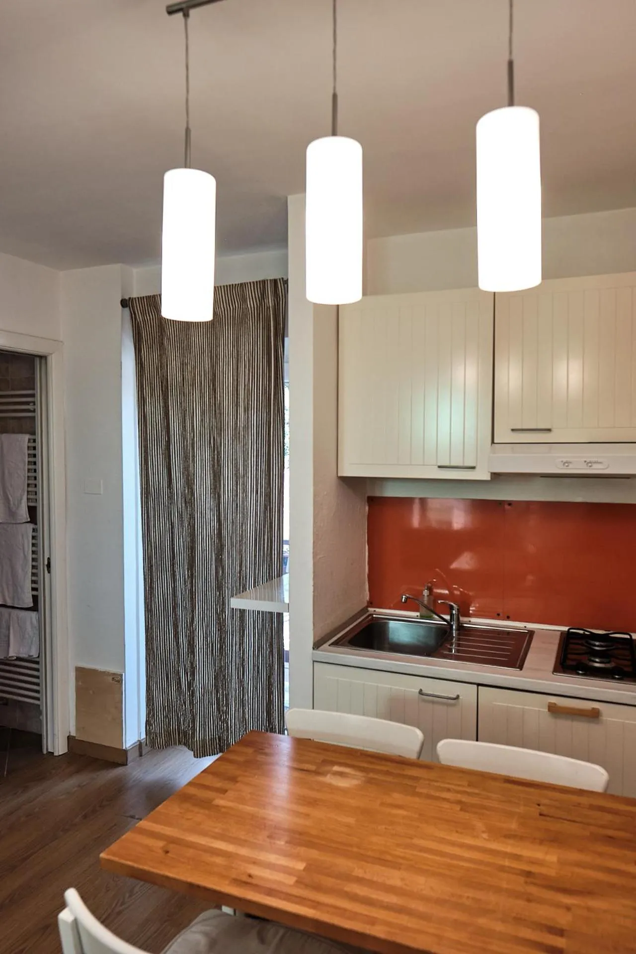 Kitchen or kitchenette in Residence SoleNeveSila B&B