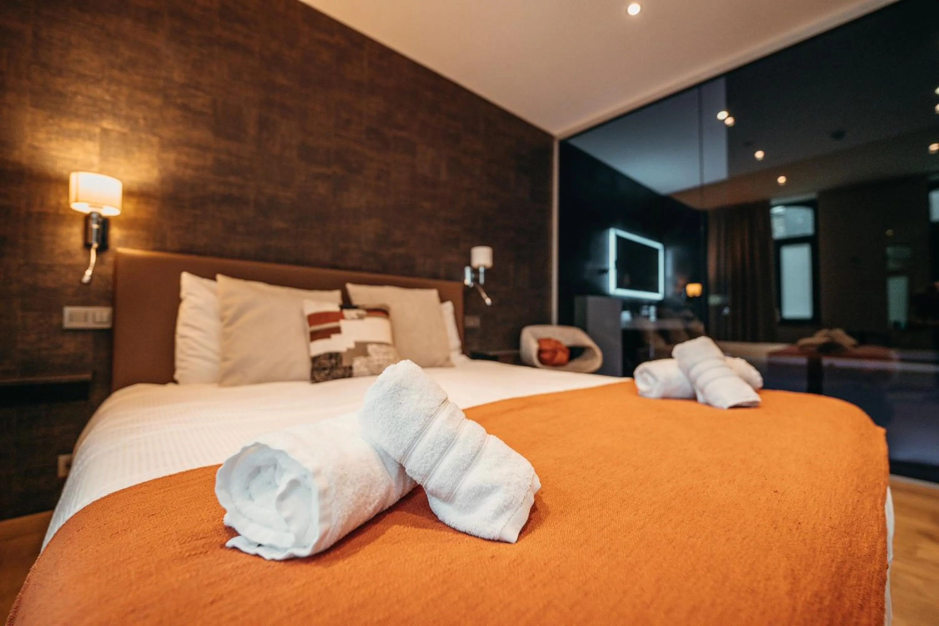 Bed in Hôtel Le Manoir