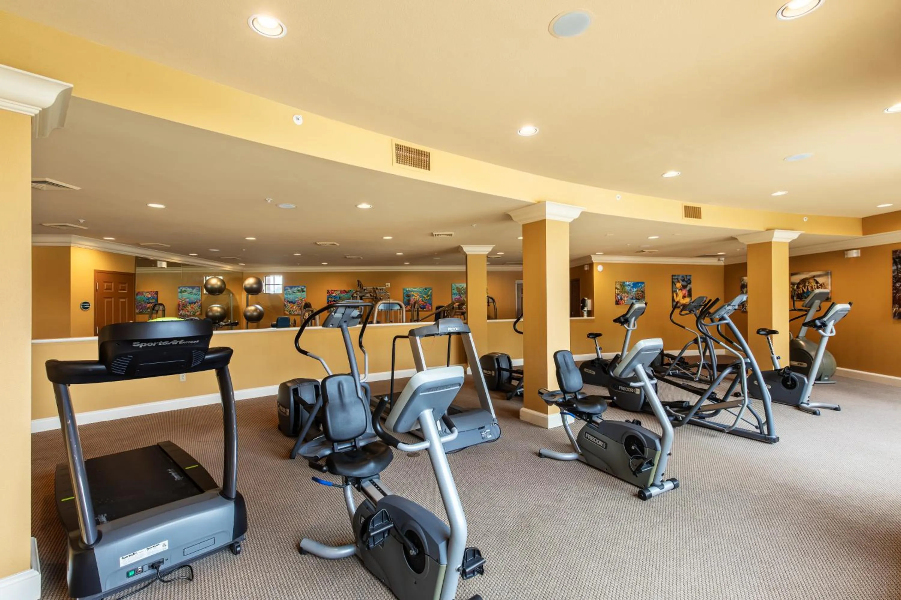 Fitness centre/facilities in The Berkley, Orlando