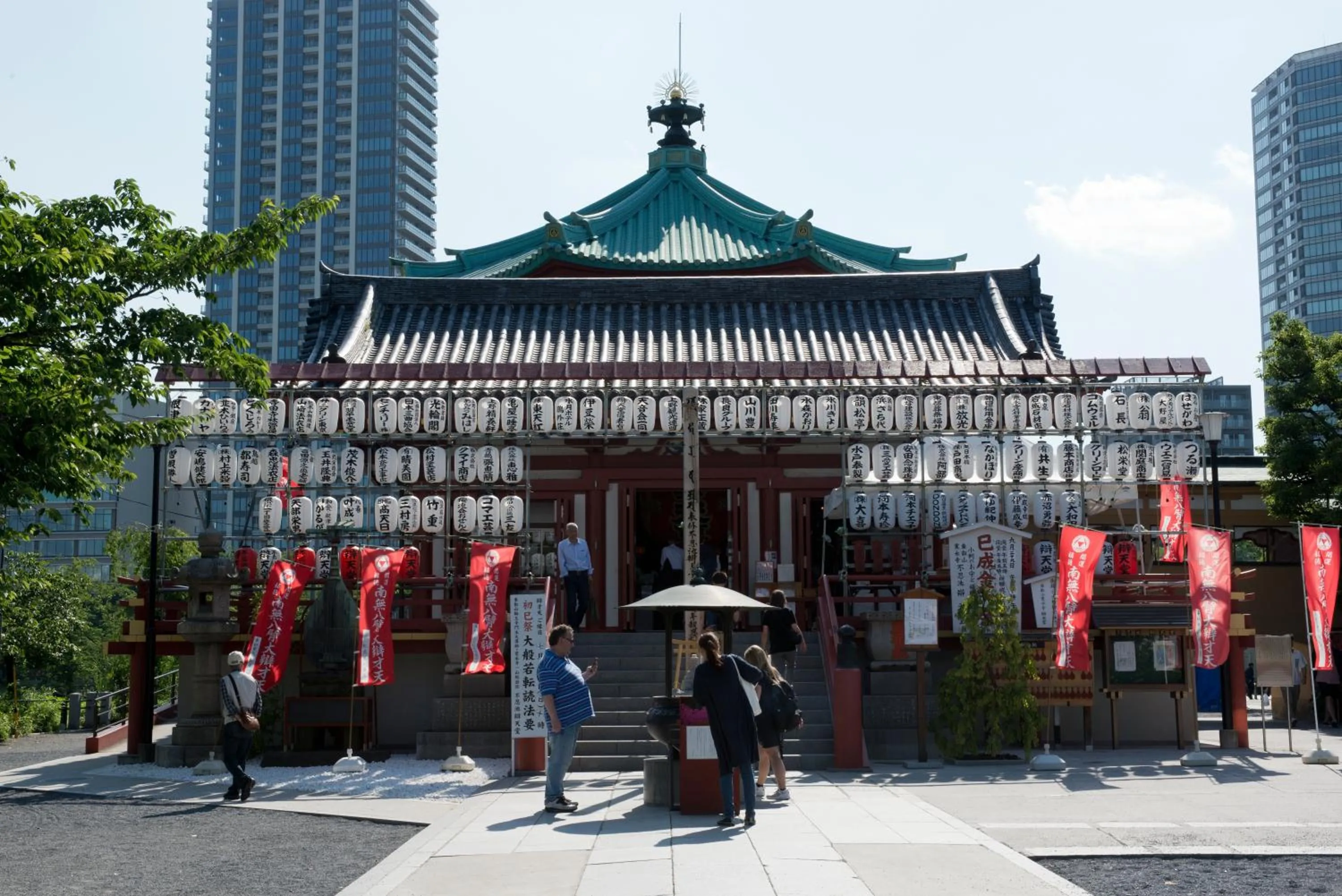 Nearby landmark in CHA-AN HOTEL UENO