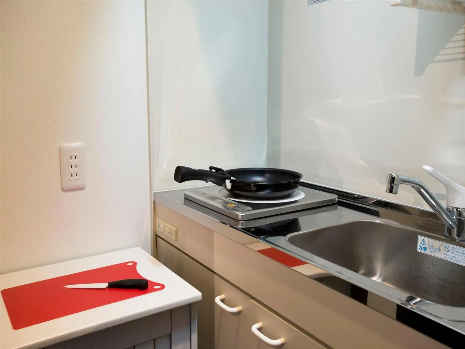 Kitchen or kitchenette in CHA-AN HOTEL UENO