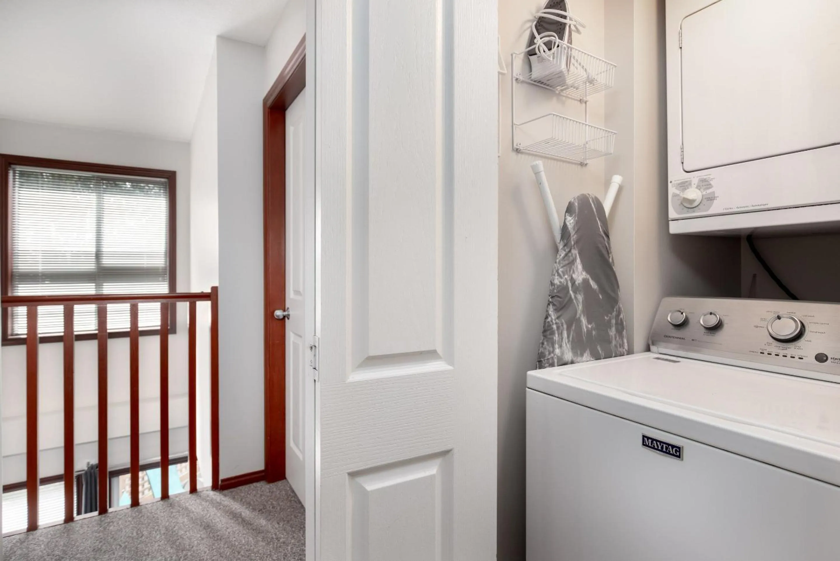 washing machine in Glaciers Reach by Allseason Vacation Rentals