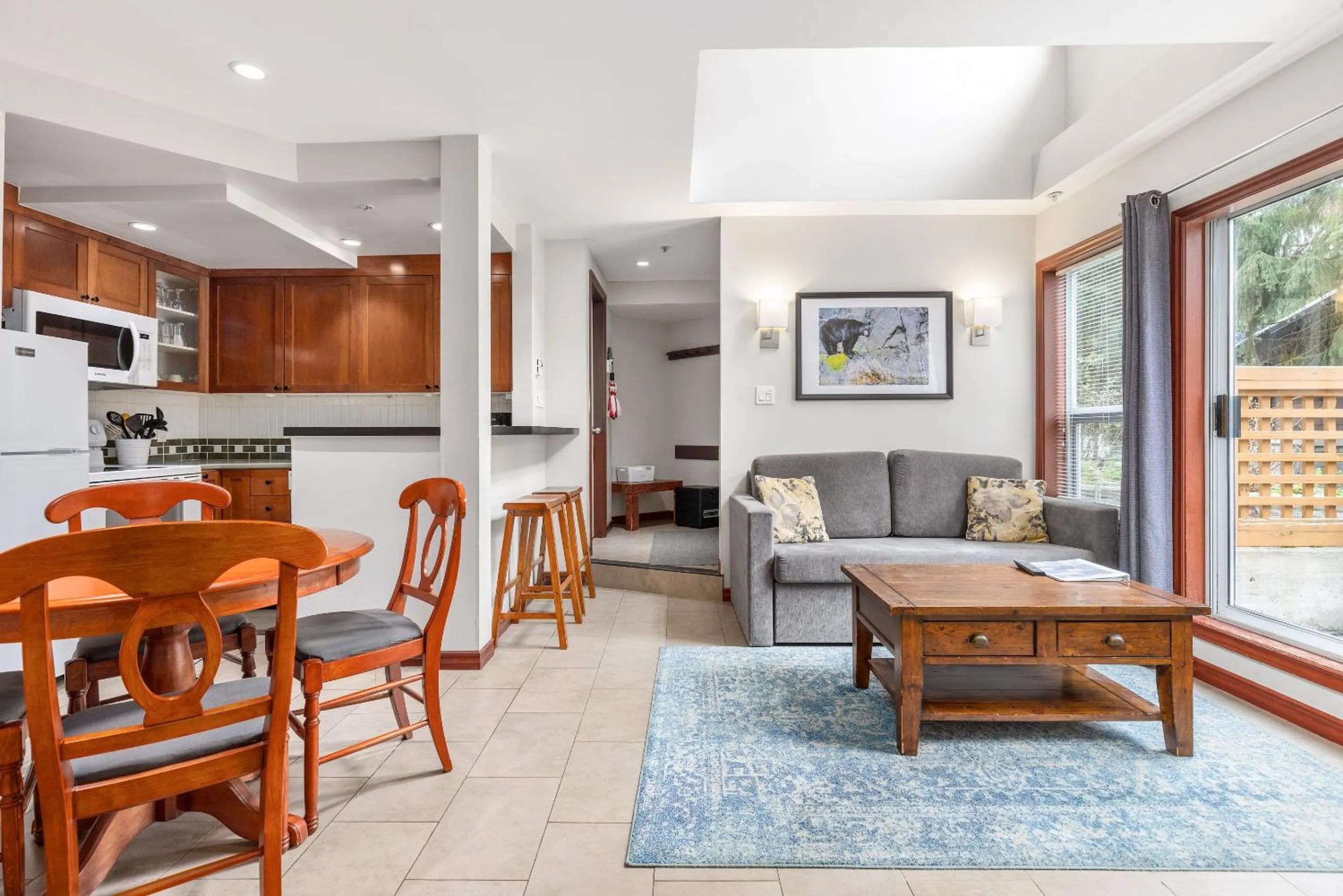 kitchen in Glaciers Reach by Allseason Vacation Rentals