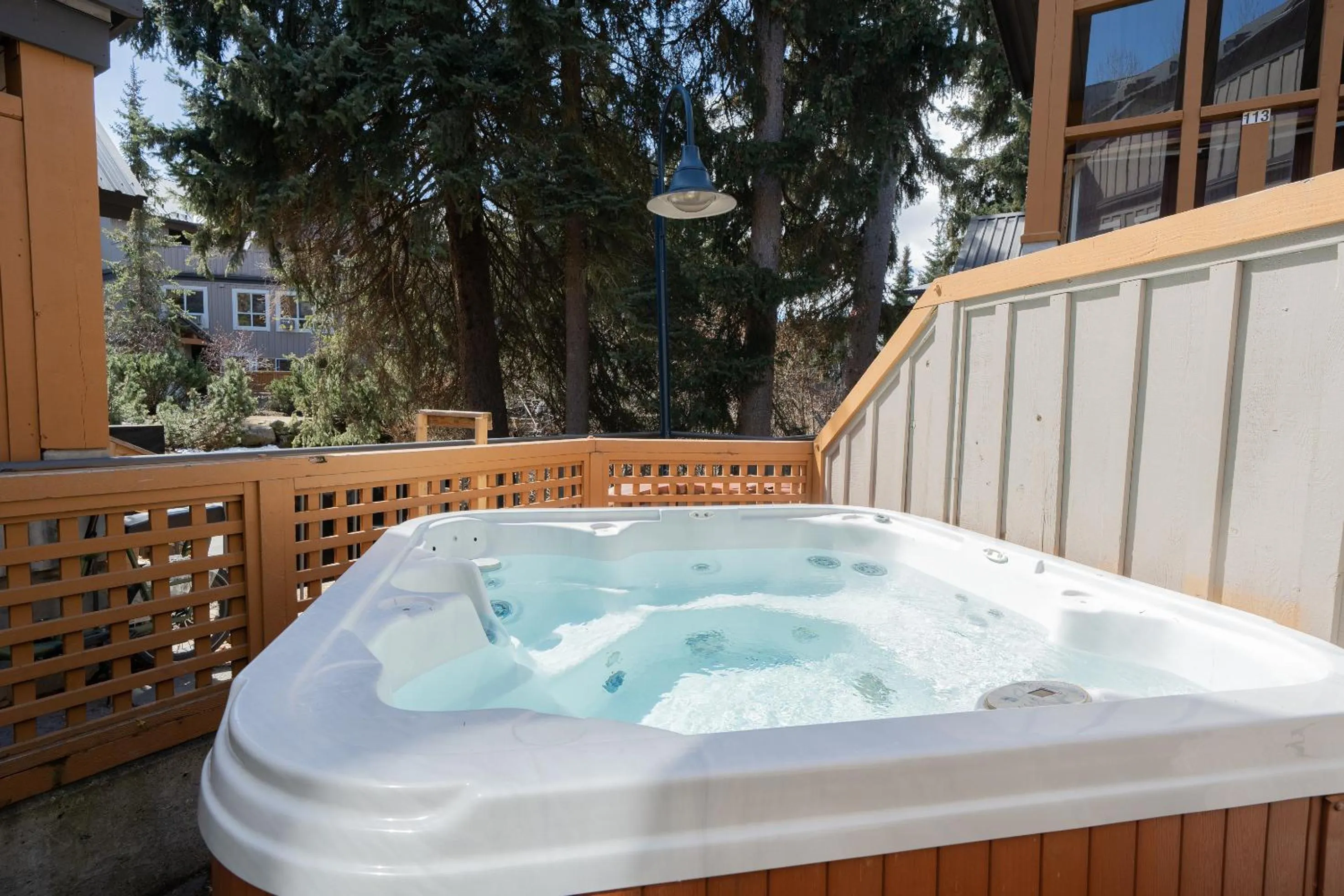 Hot Tub in Glaciers Reach by Allseason Vacation Rentals