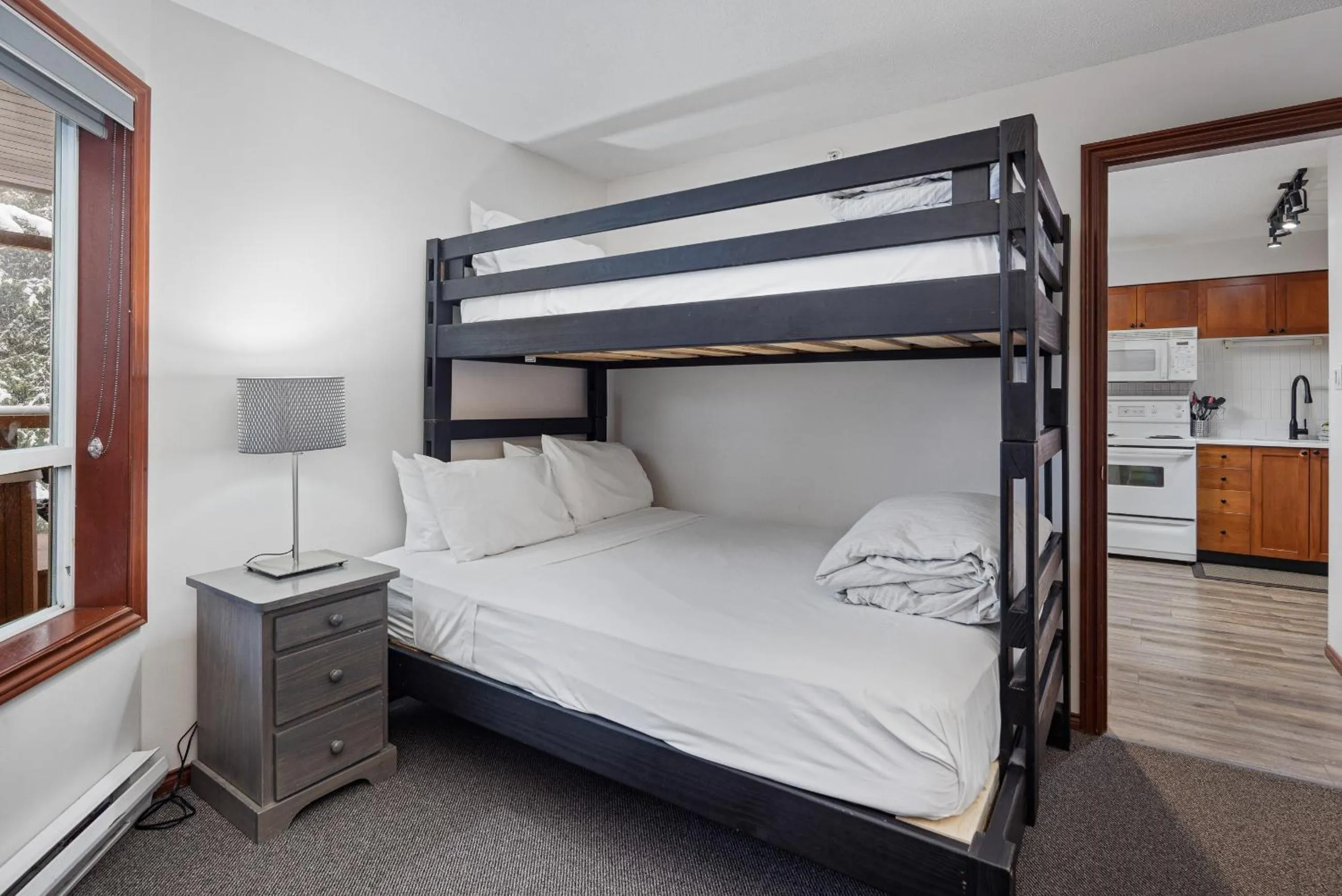 bunk bed, Bed in Glaciers Reach by Allseason Vacation Rentals