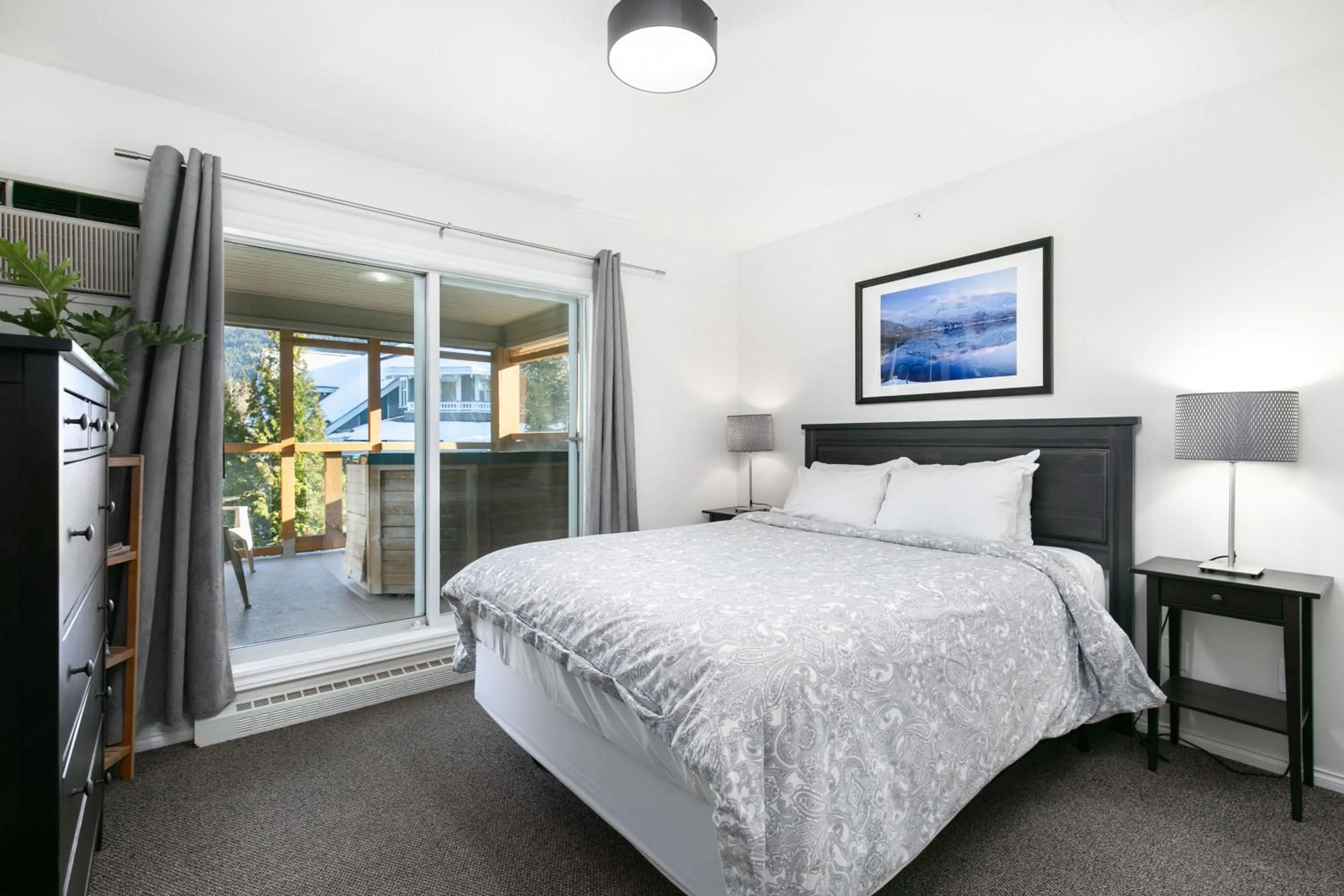 Bedroom, Bed in Glaciers Reach by Allseason Vacation Rentals