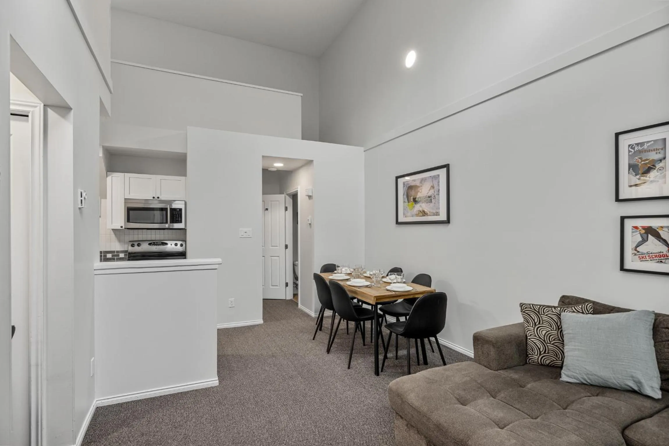 Dining area in Glaciers Reach by Allseason Vacation Rentals