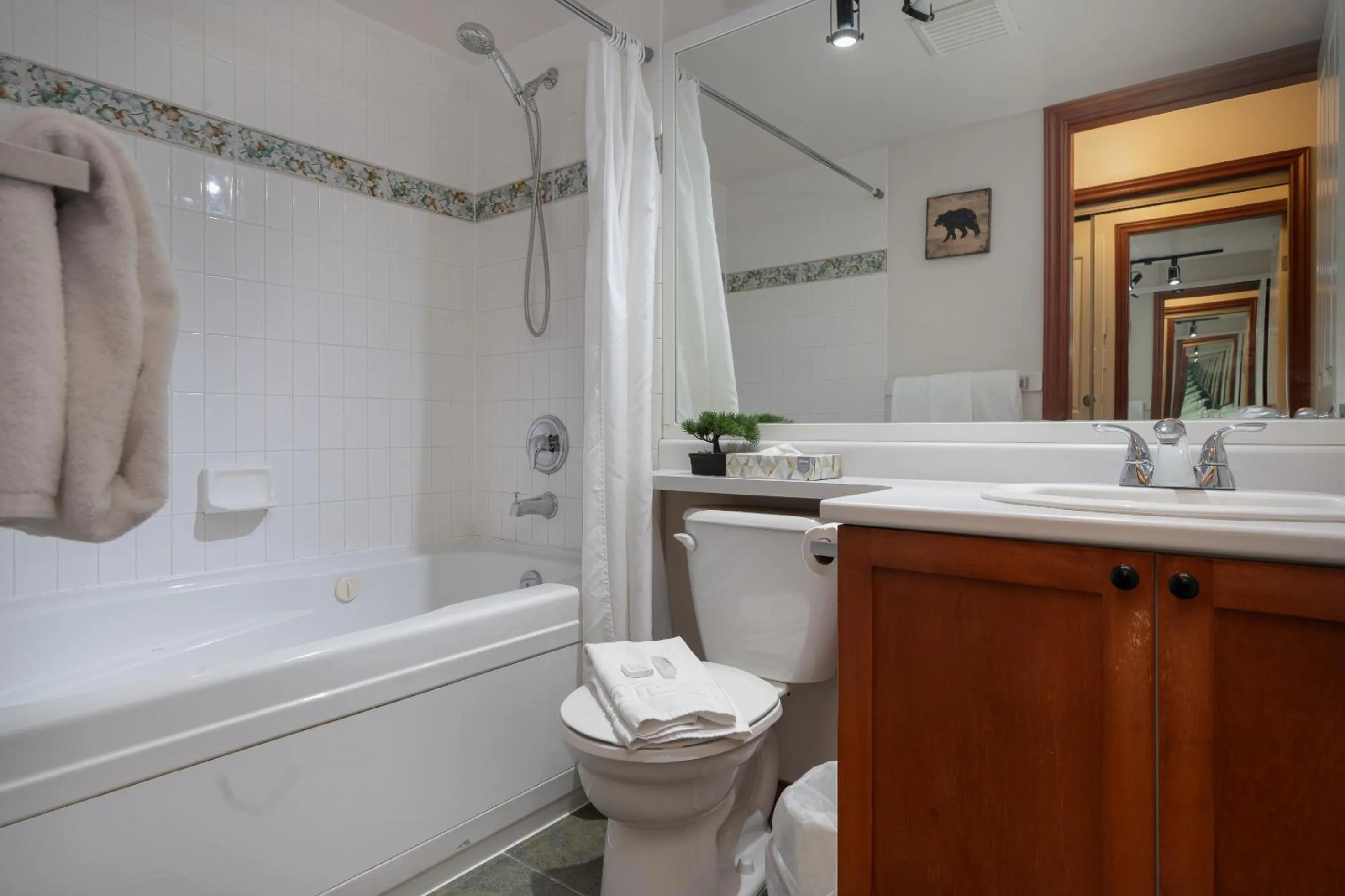 Bathroom in Glaciers Reach by Allseason Vacation Rentals