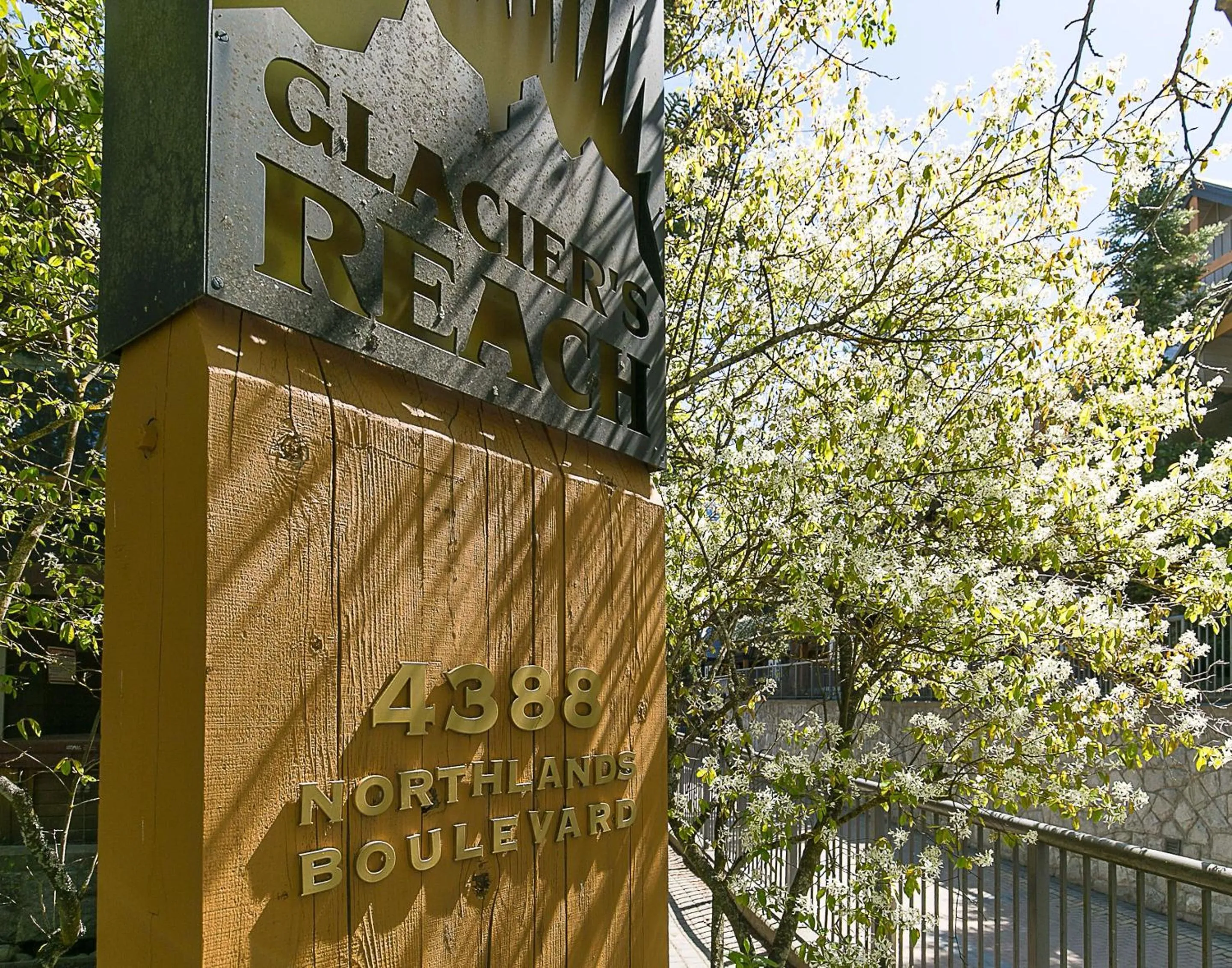 Property logo or sign in Glaciers Reach by Allseason Vacation Rentals