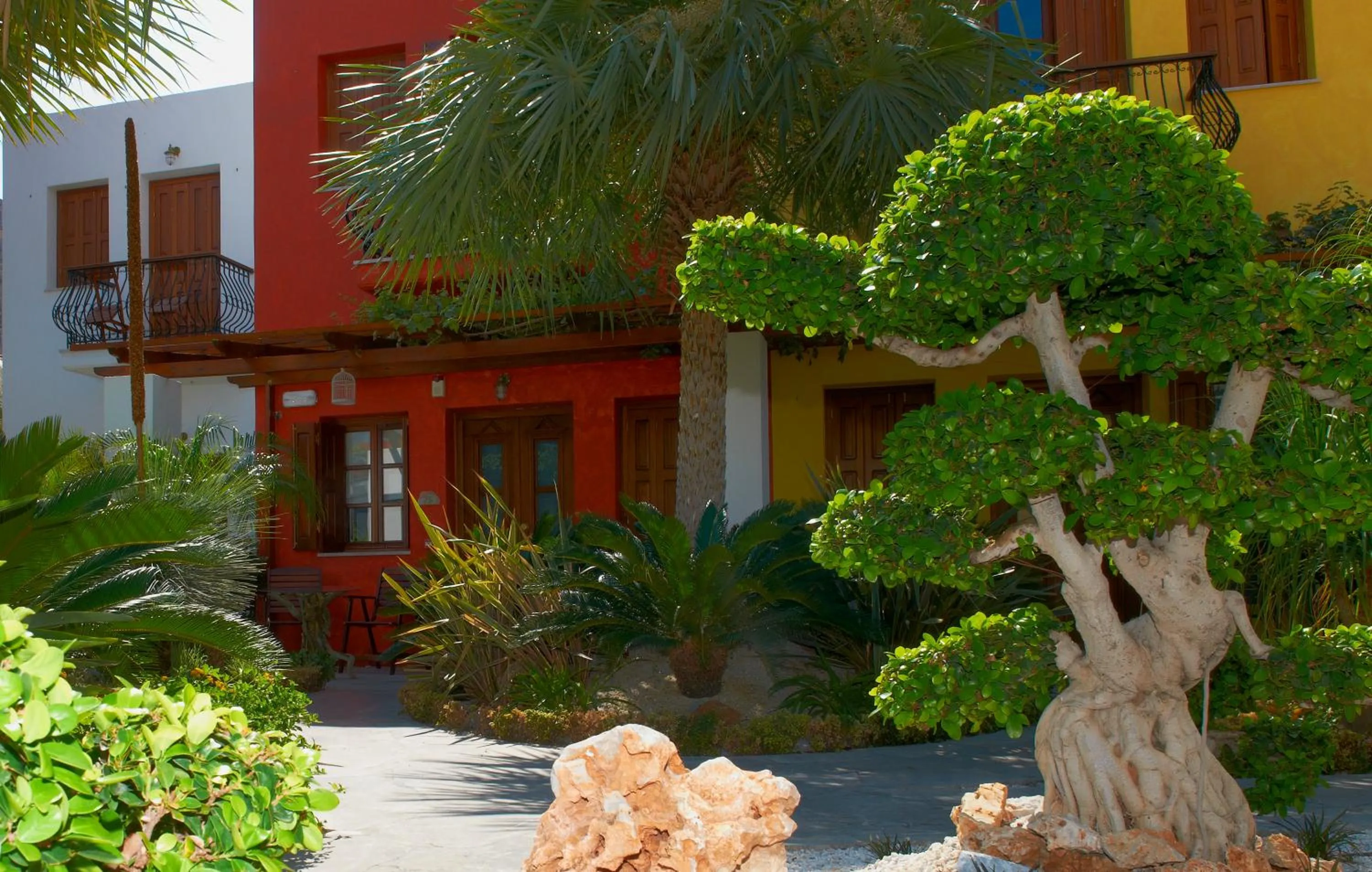 Facade/entrance in Iapetos Village