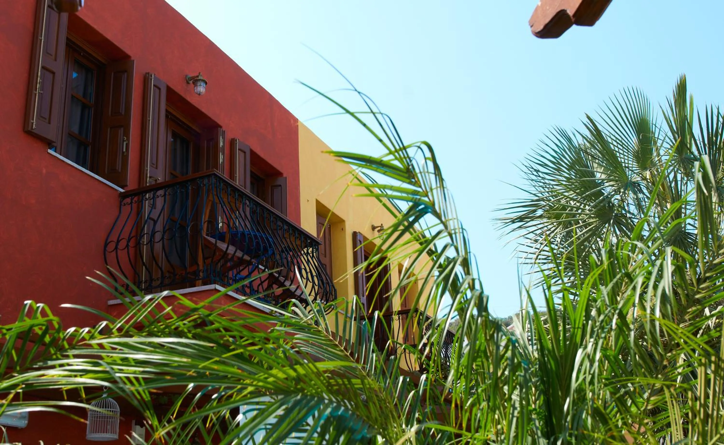 Facade/entrance in Iapetos Village