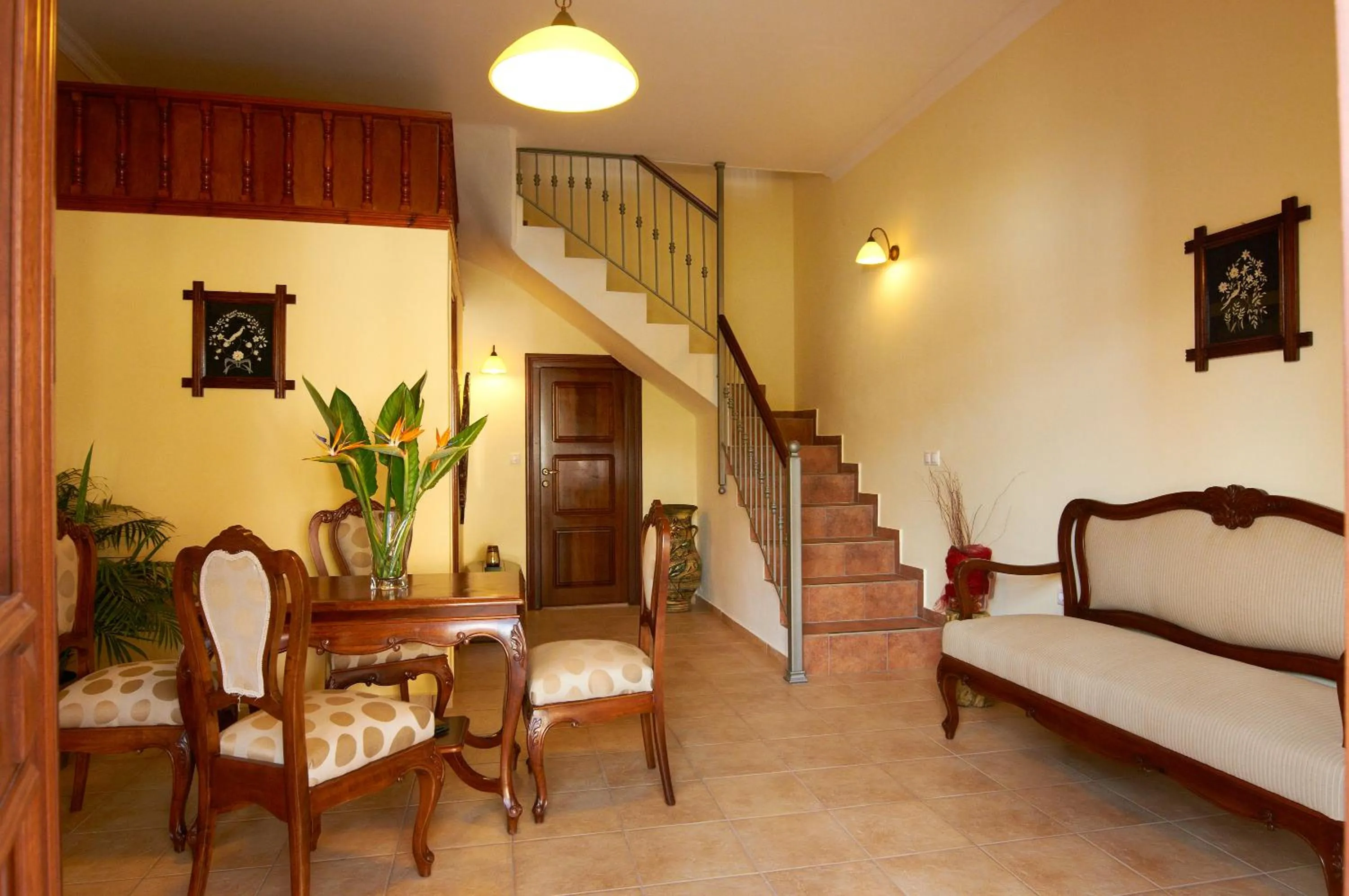 Living room in Iapetos Village