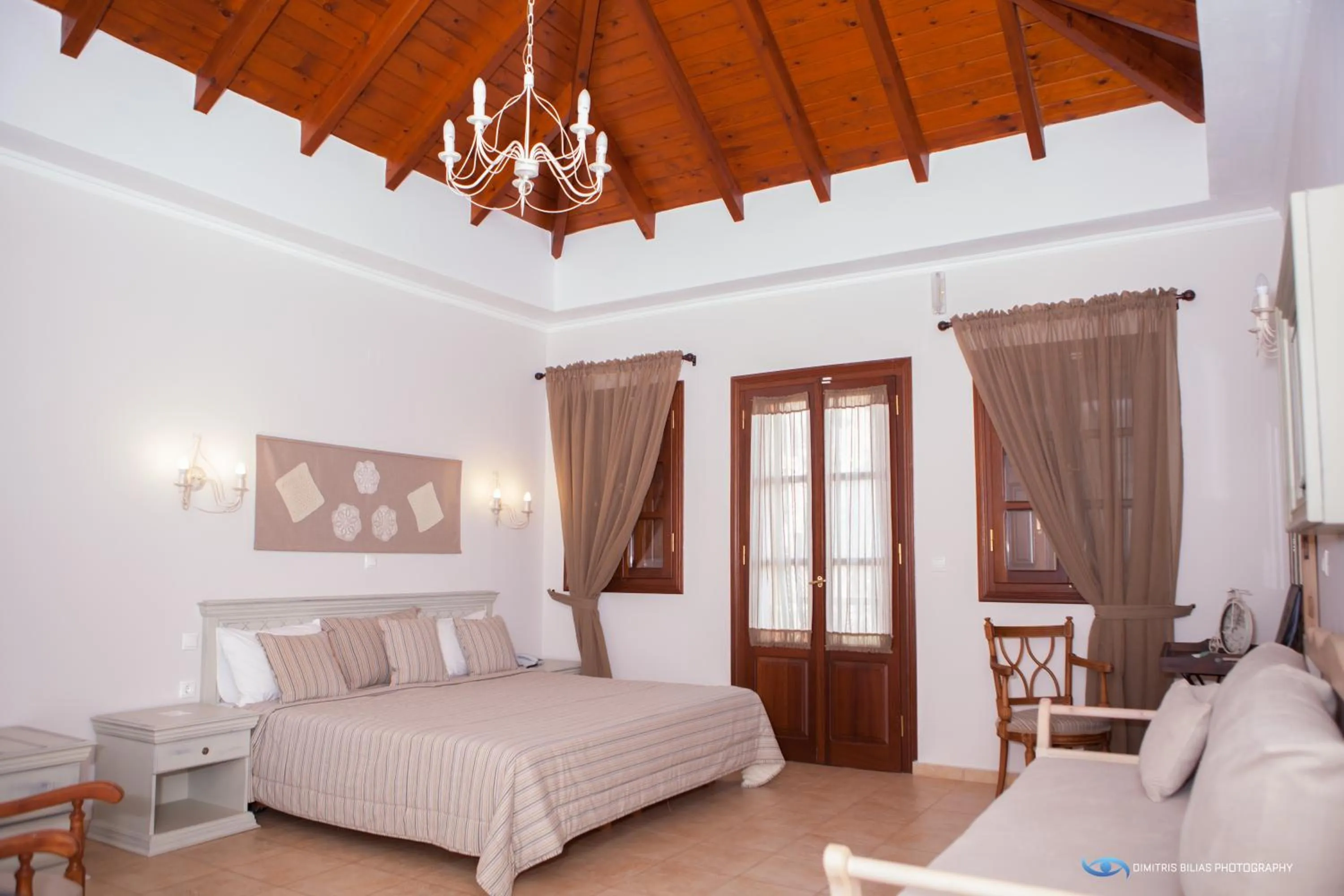 Bed in Iapetos Village