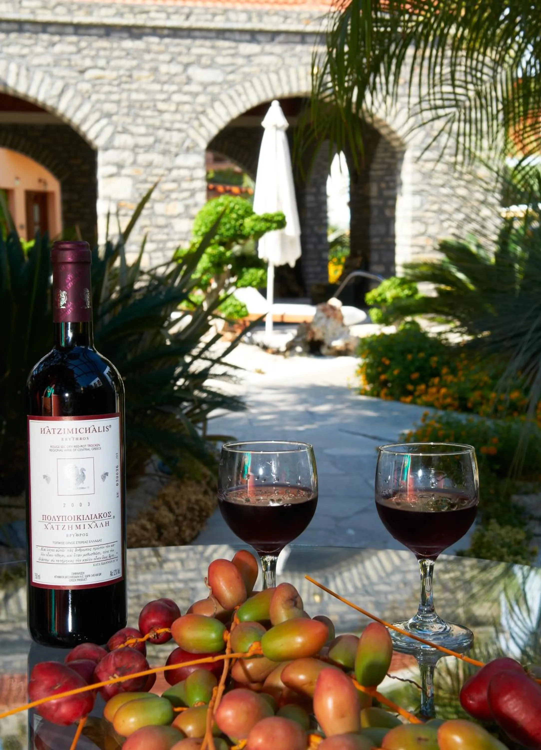 Facade/entrance in Iapetos Village