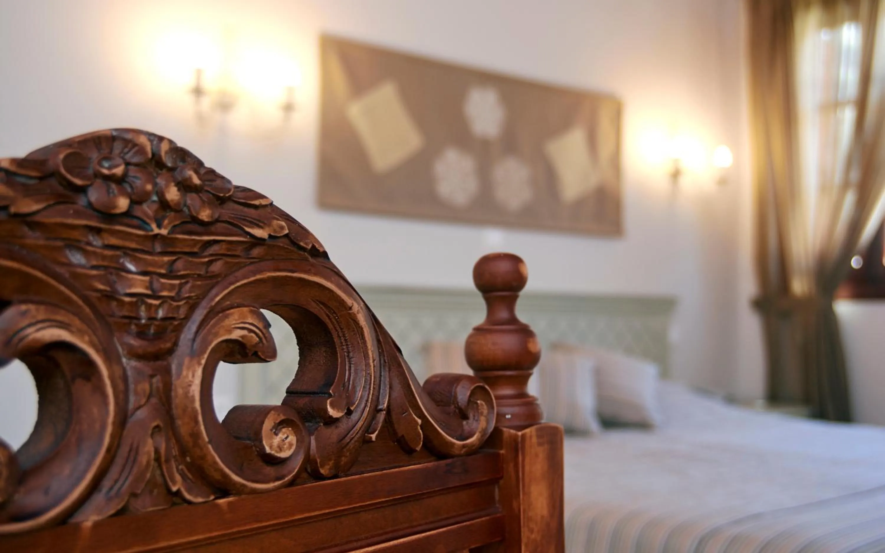 Bed in Iapetos Village