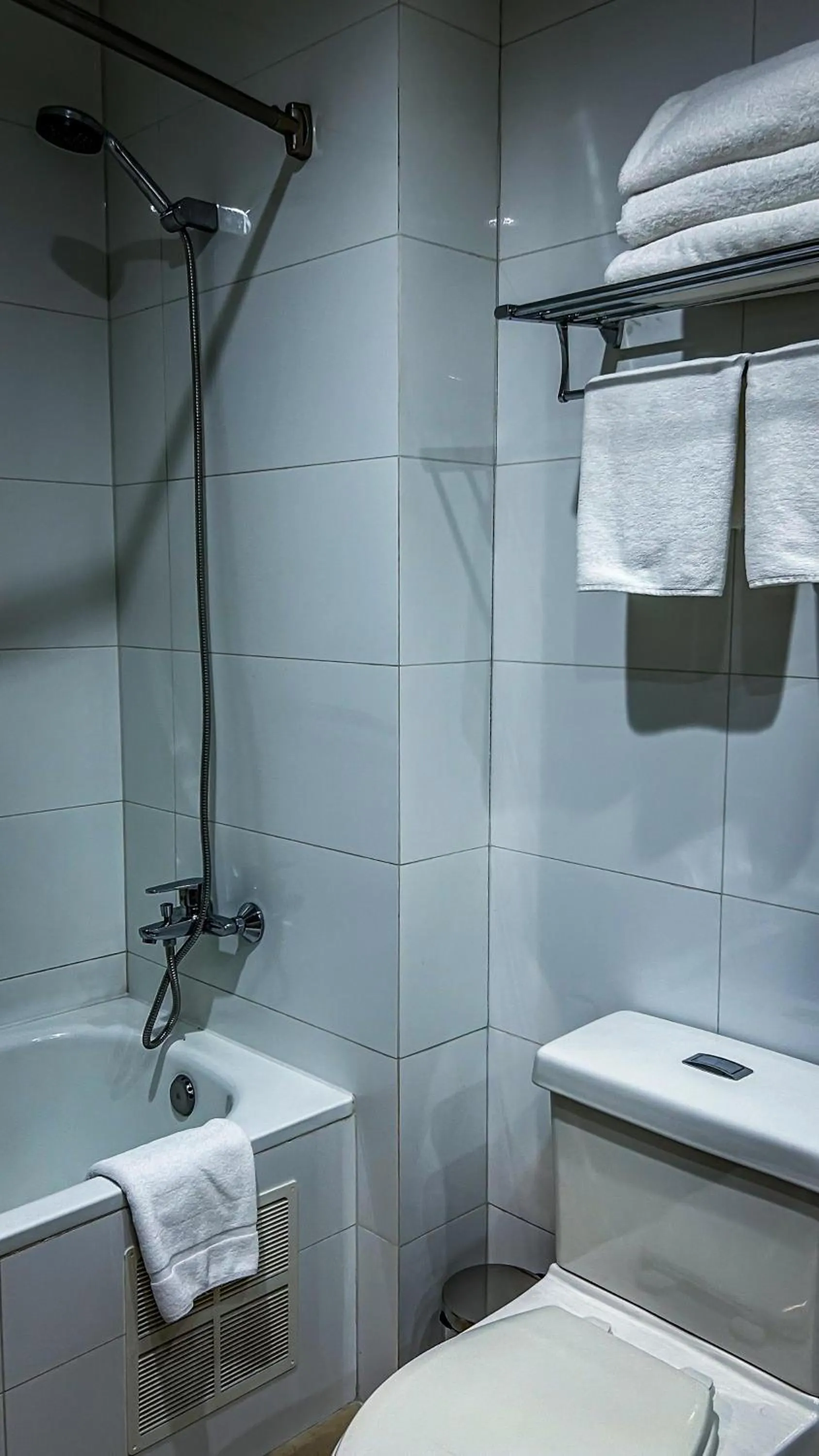 Shower in Ecohotel Talca