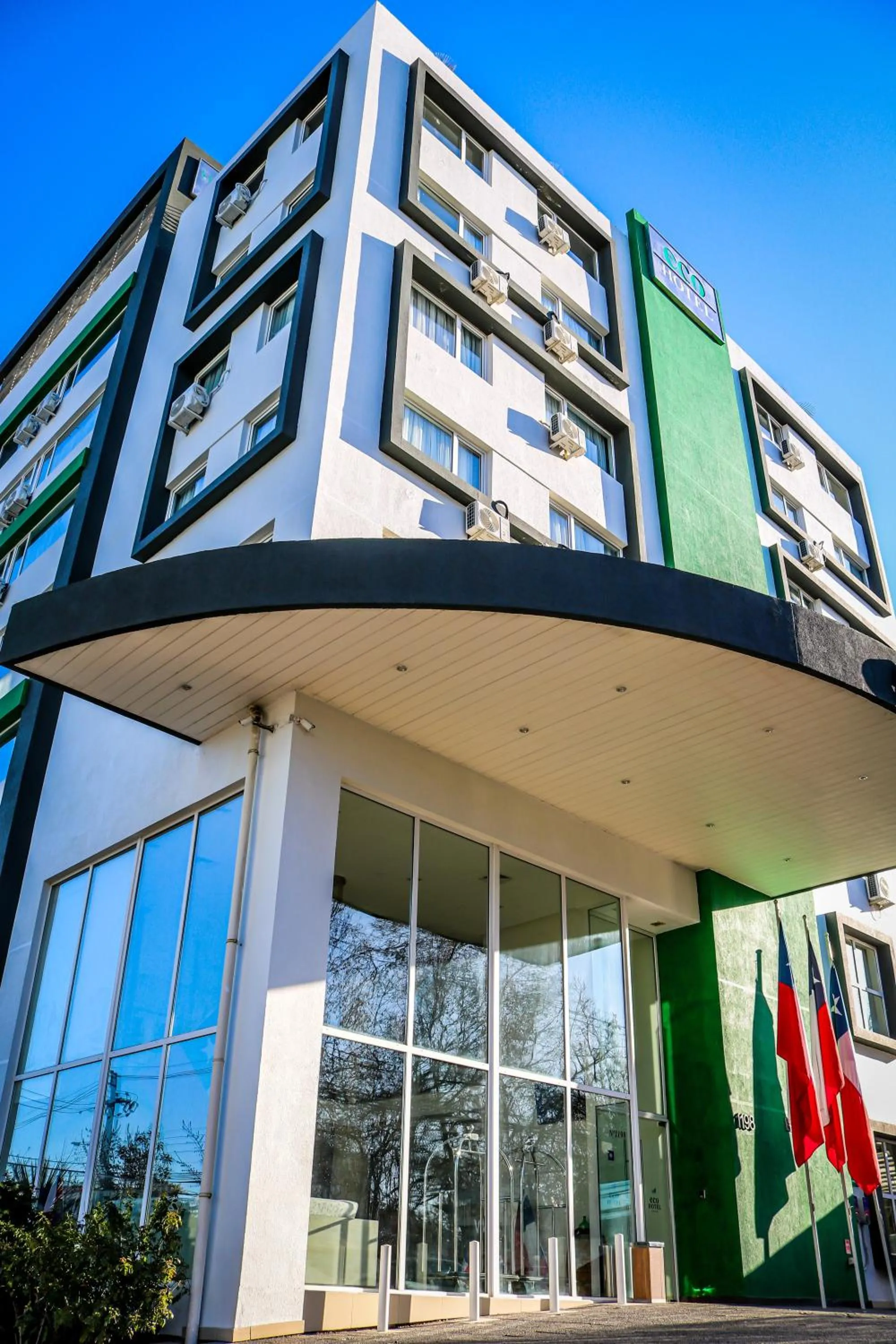 Property building in Ecohotel Talca