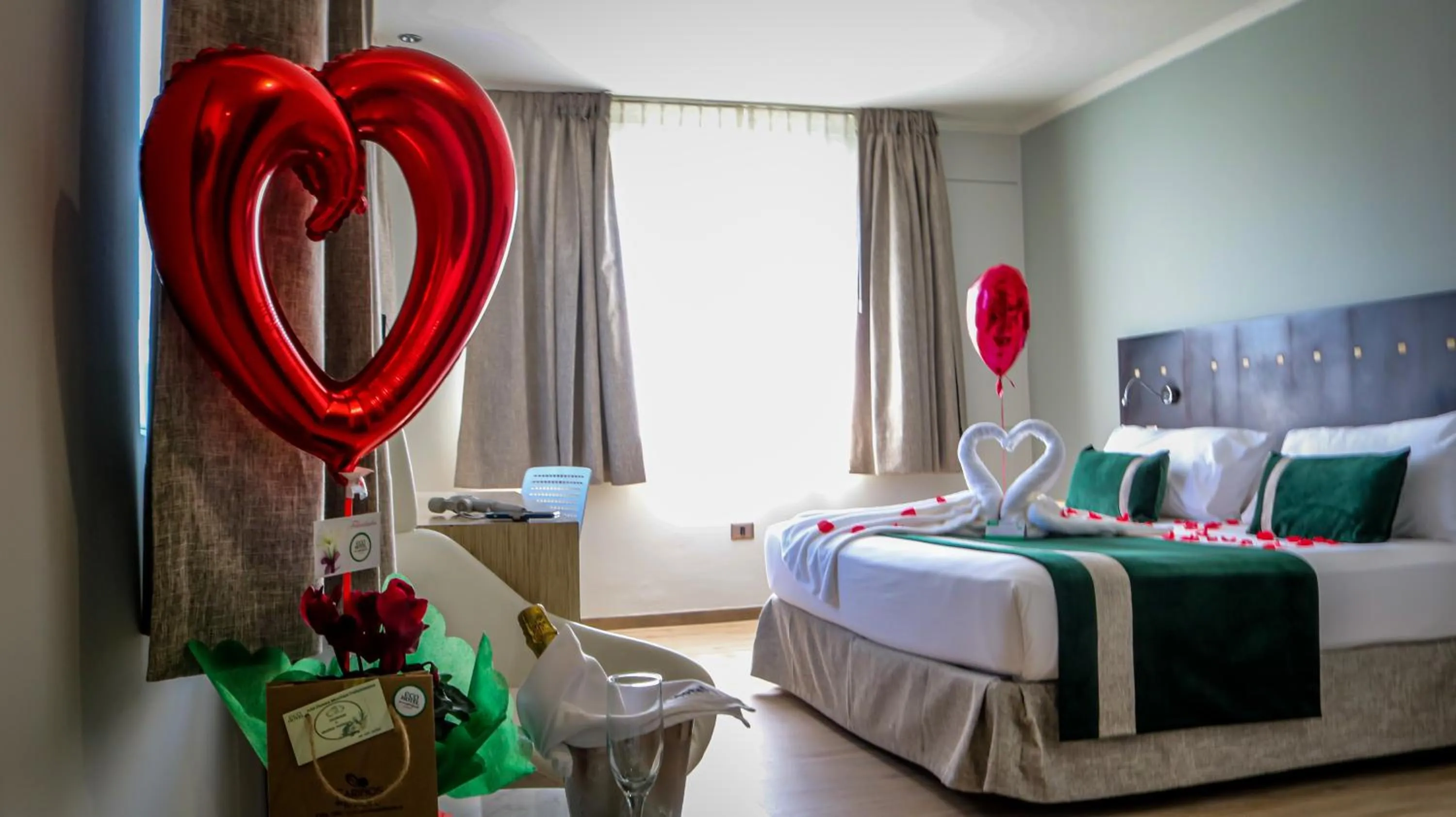 Bedroom, Bed in Ecohotel Talca