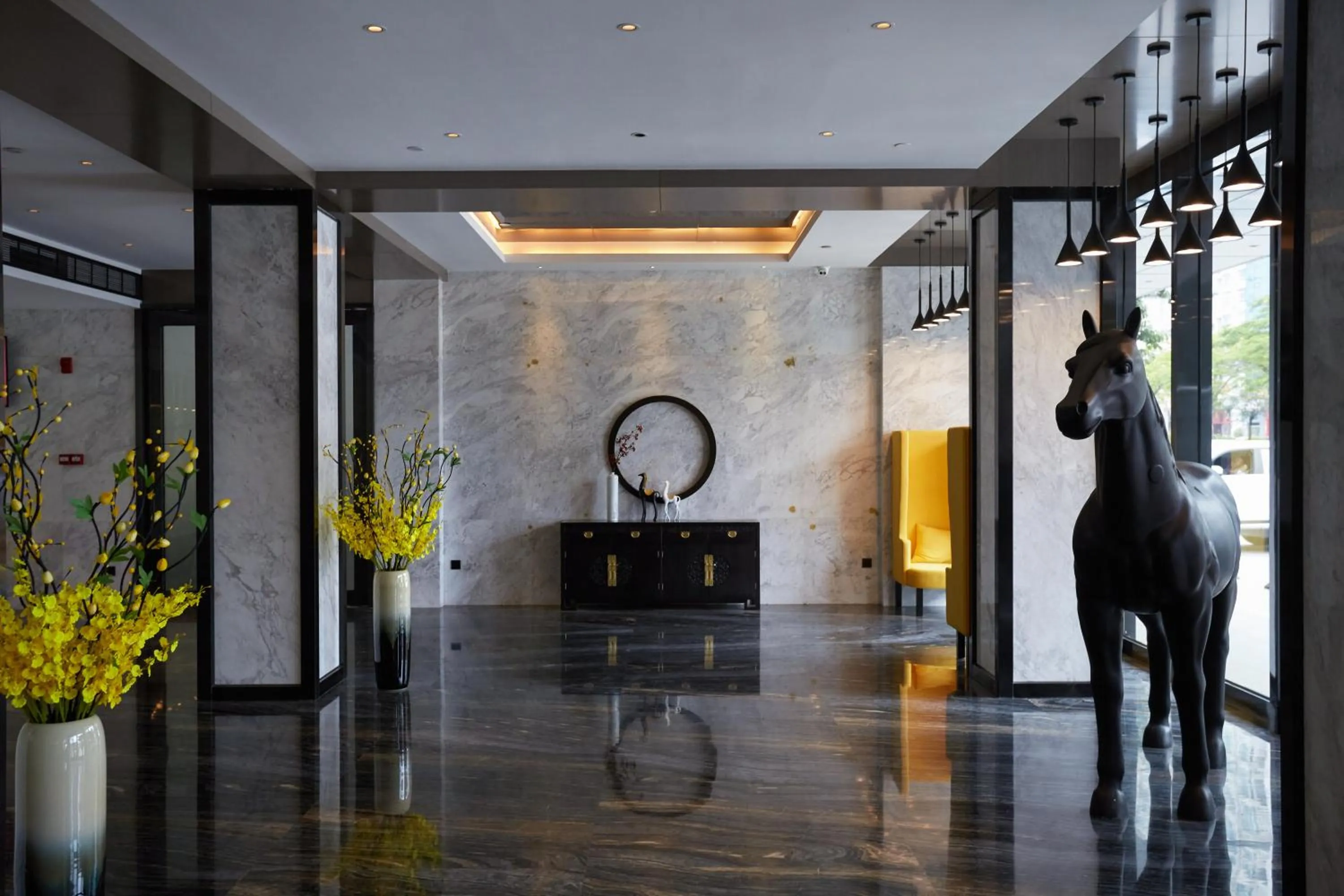 Lobby or reception in Paco Hotel Guangzhou Baiyun Airport Liantang Metro