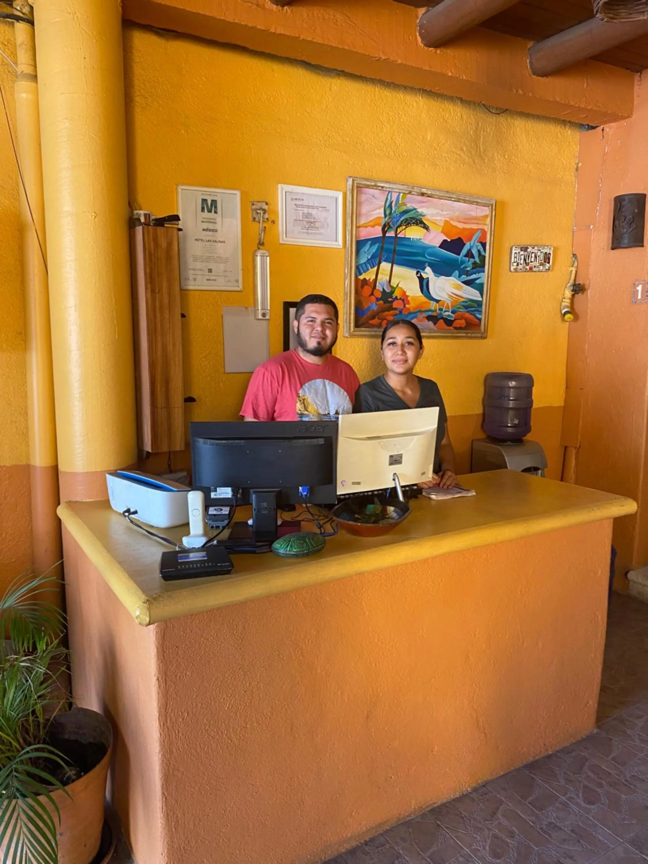Staff in Hotel Las Salinas