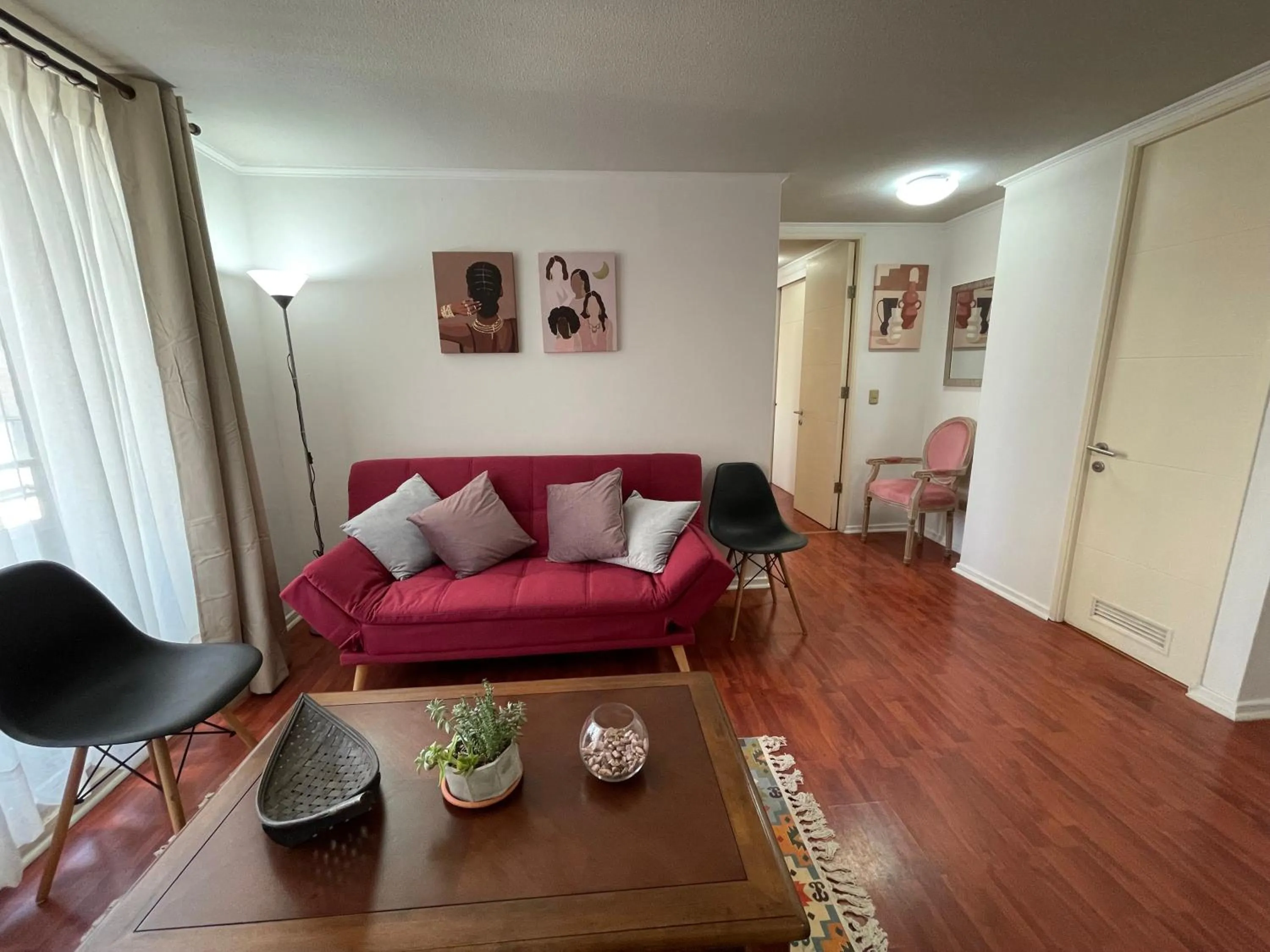 Living room in VR Suite Santiago