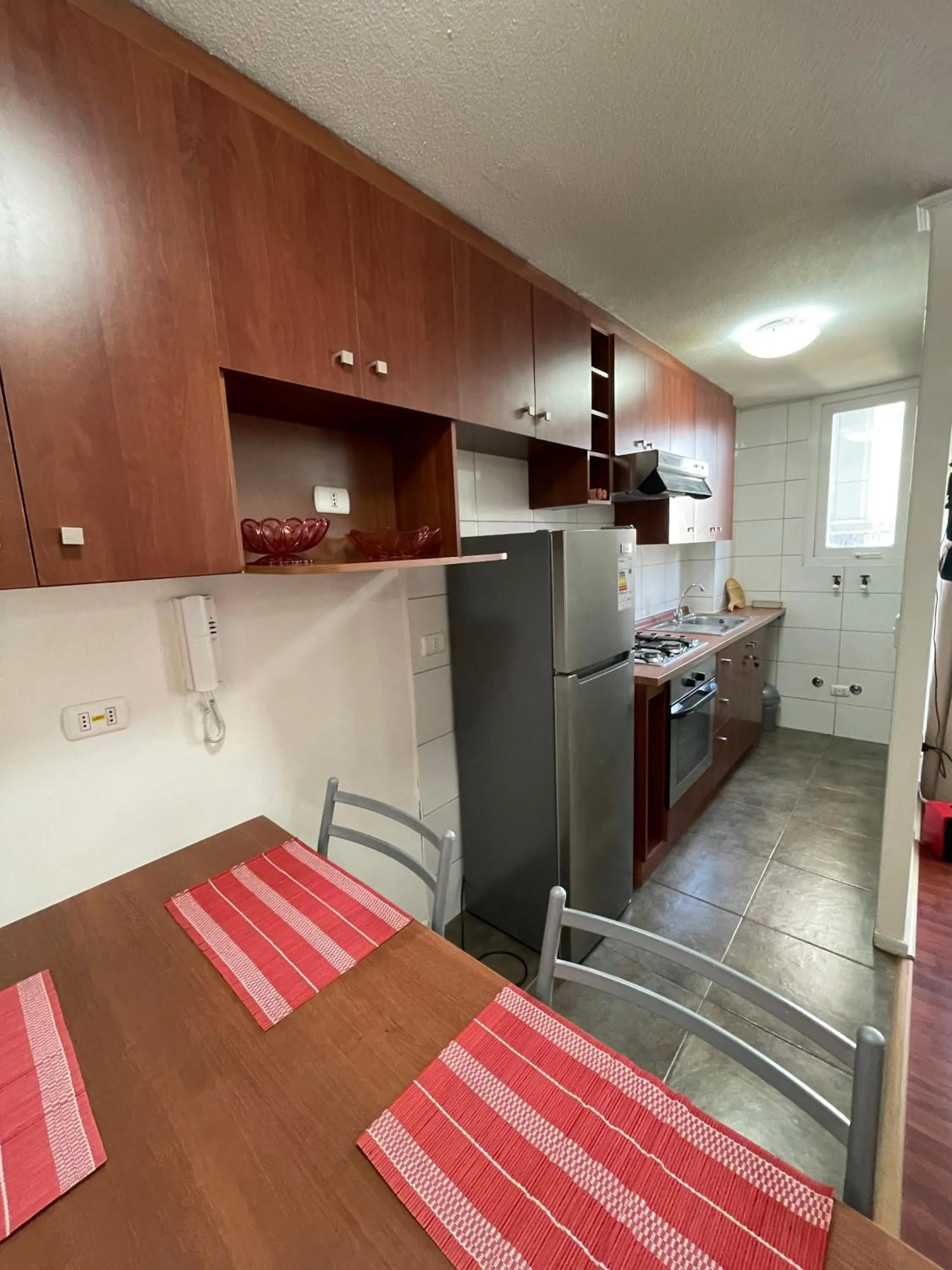 Kitchen or kitchenette in VR Suite Santiago