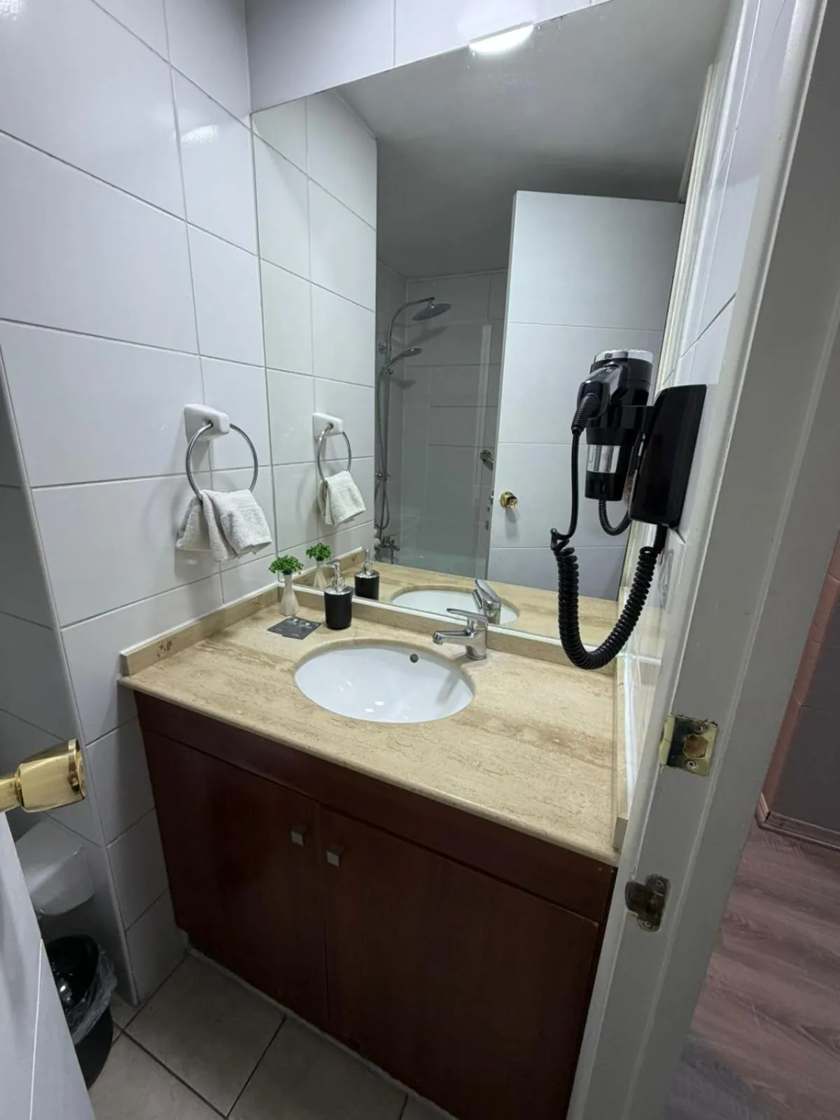 Bathroom in VR Suite Santiago