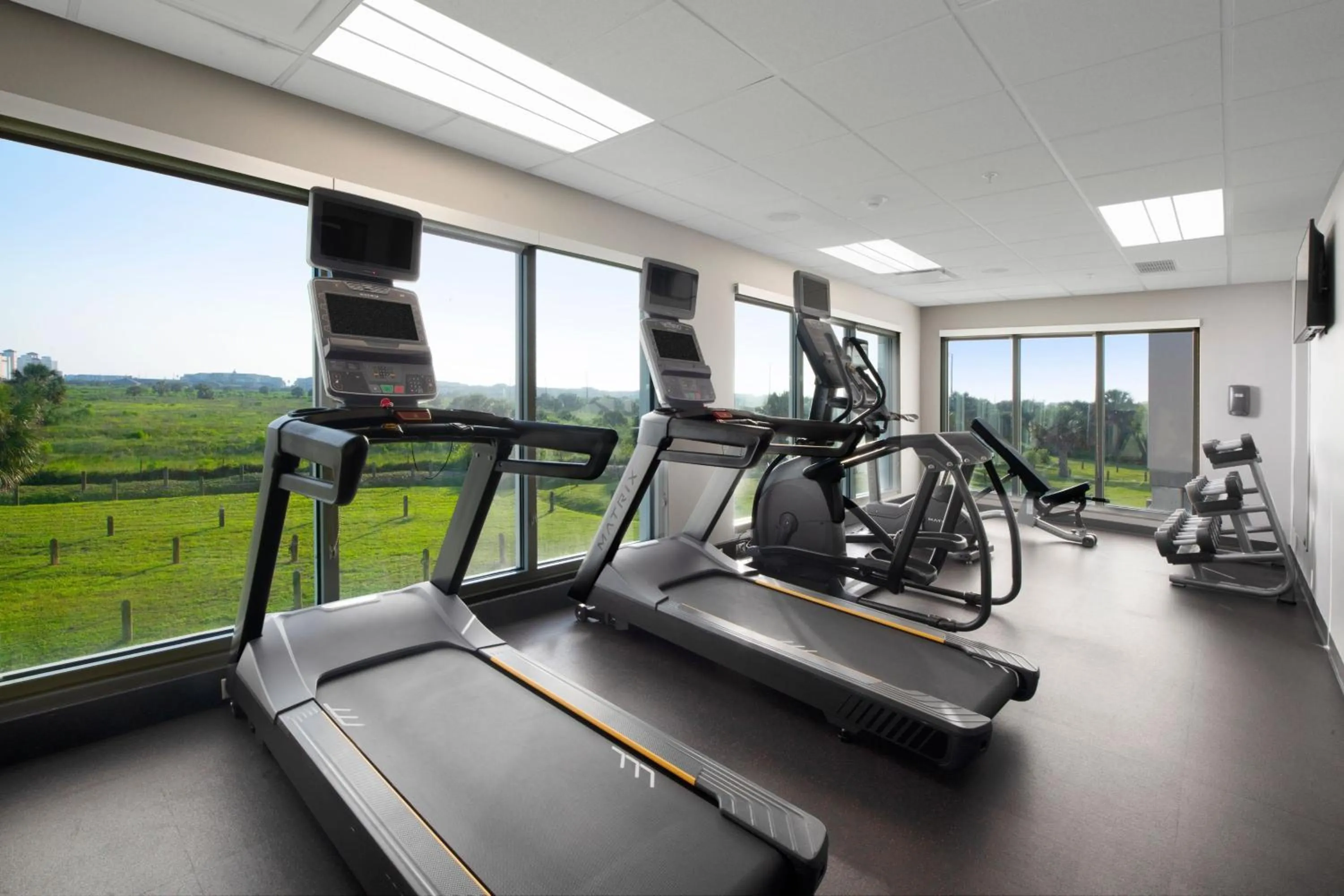 Fitness centre/facilities in TownePlace Suites by Marriott Galveston Island
