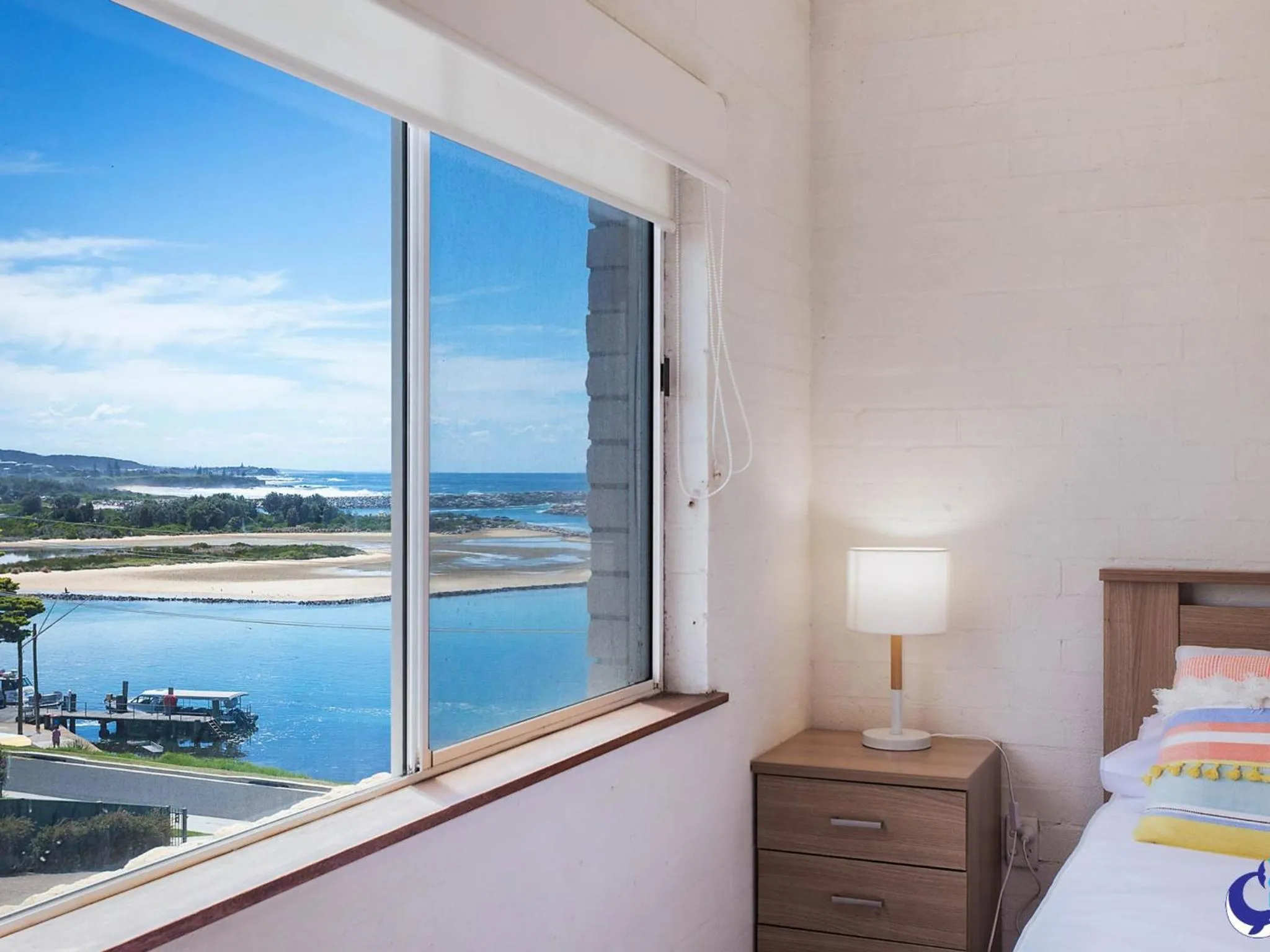 Bed in Sapphire Waters Unit 3