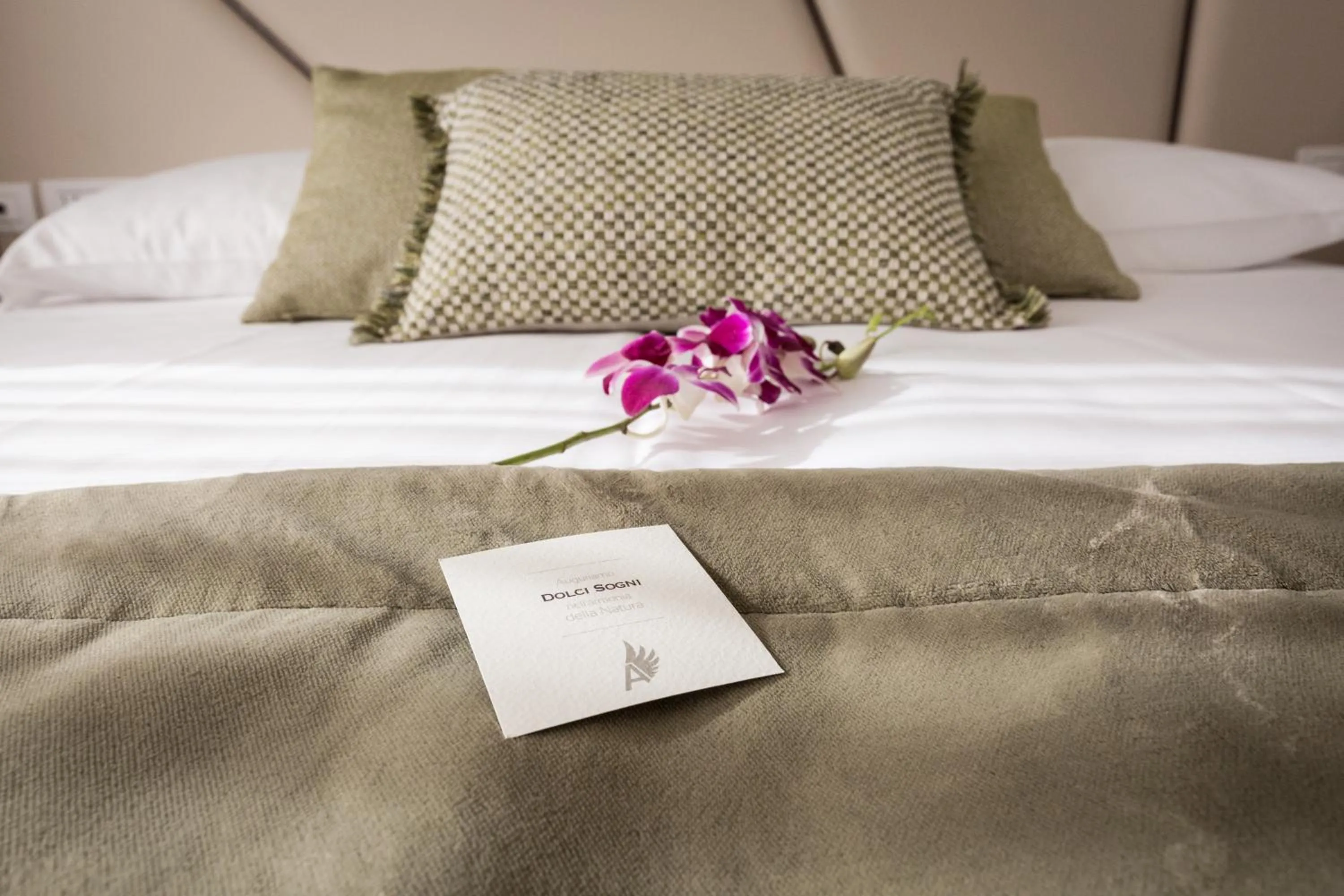 Decorative detail, Bed in Villa Cavalletti