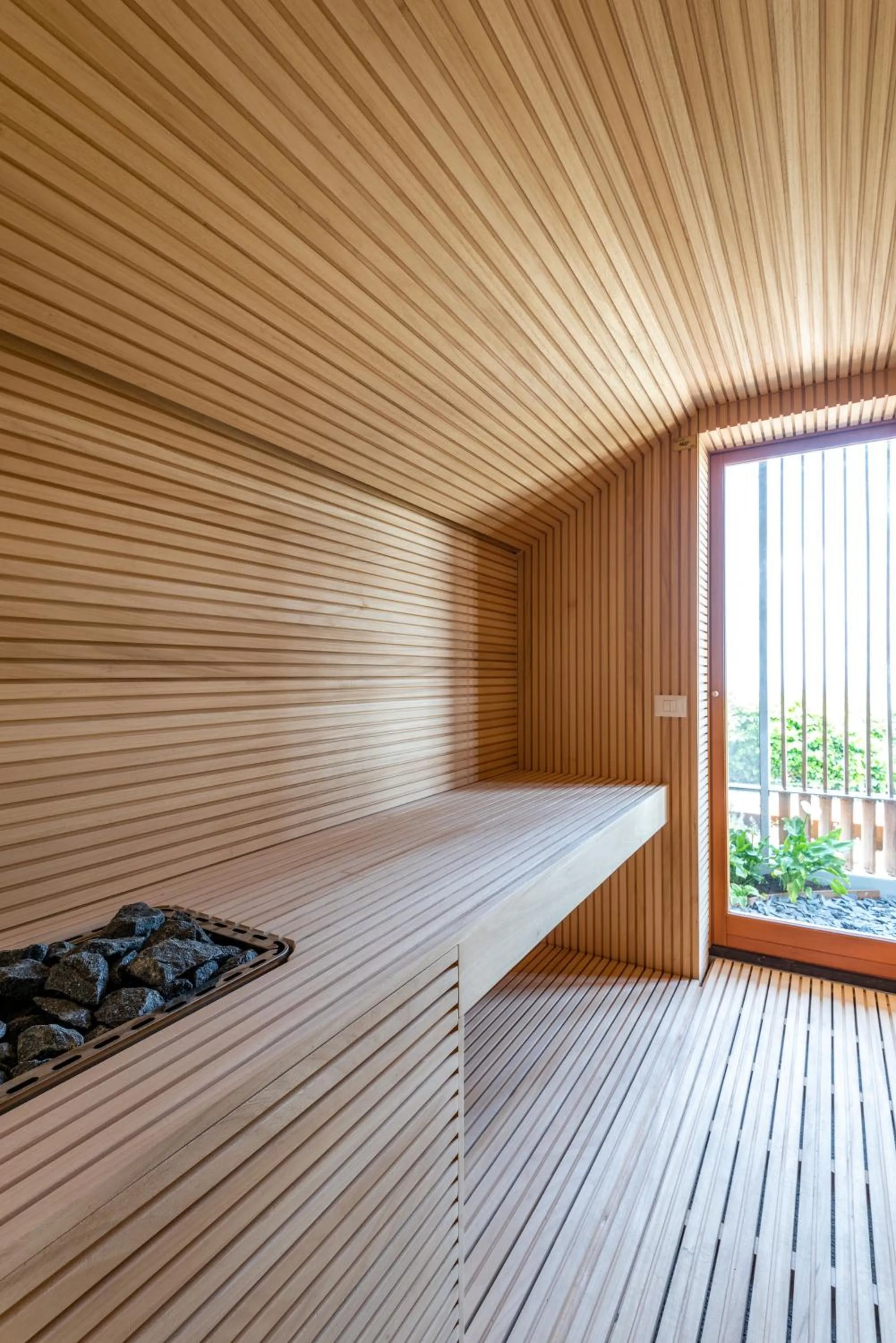 Sauna in Villa Curiel