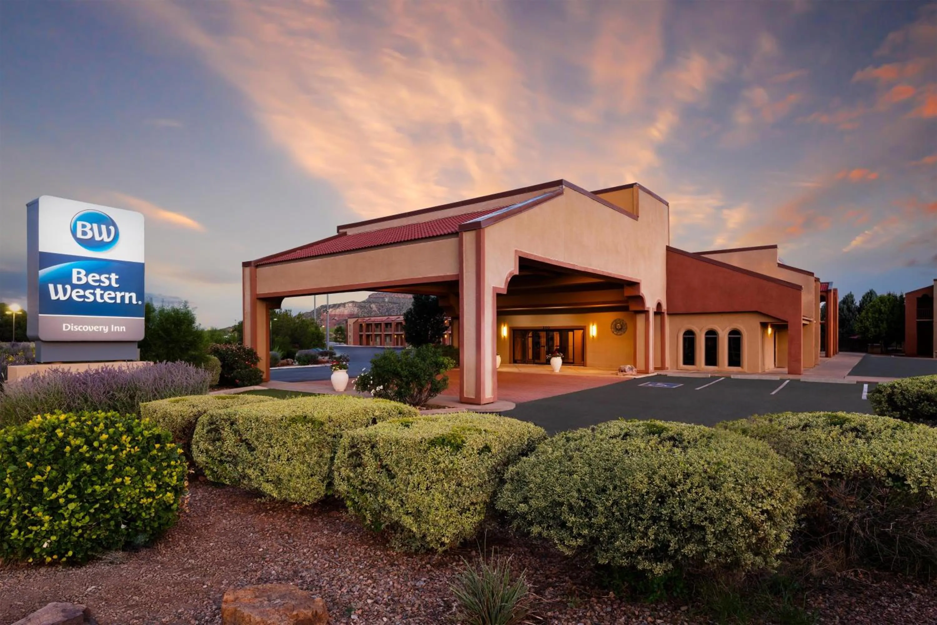 Property building in Best Western Discovery Inn