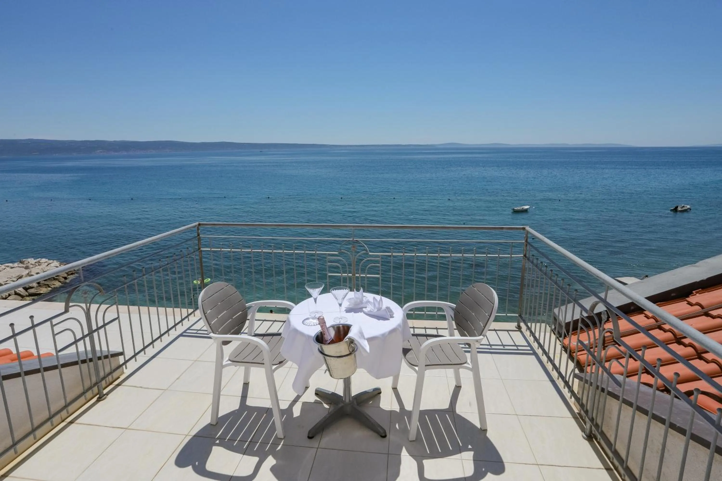 Balcony/Terrace in Hotel Neva