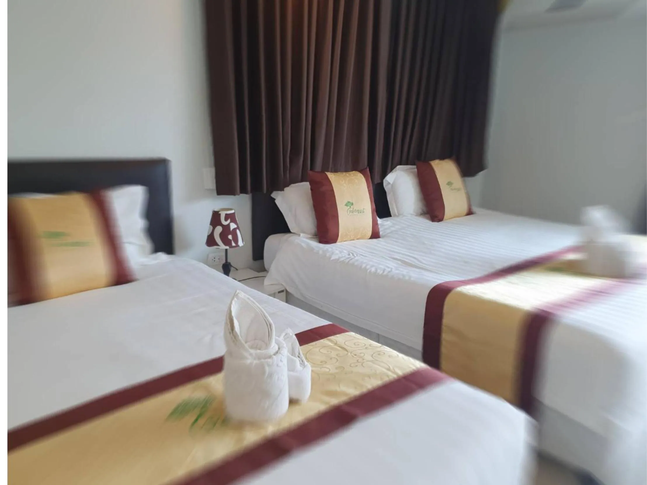 Bed in Retreat Resort Pattaya