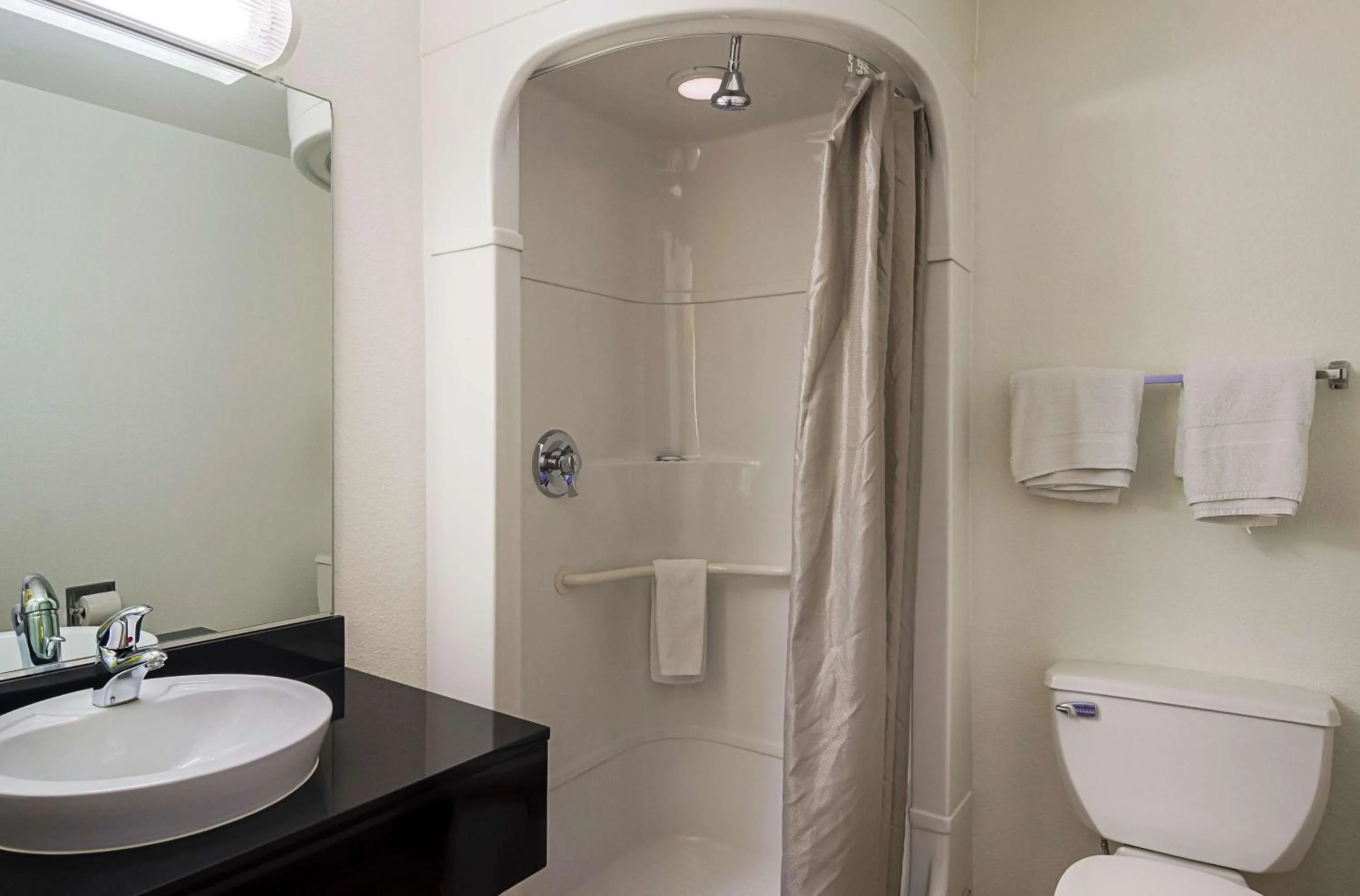 Shower in Motel 6-Laramie, WY