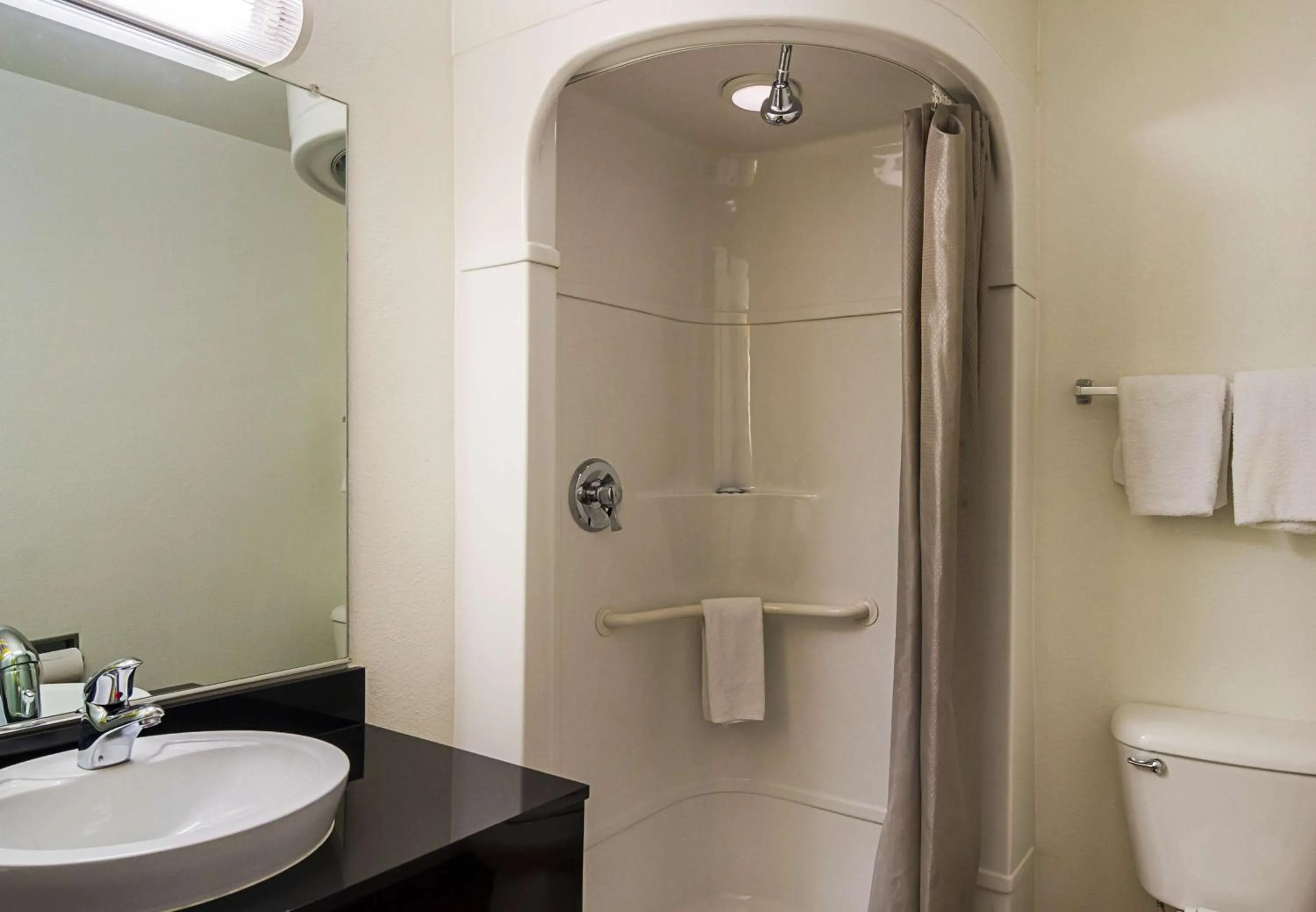 Shower in Motel 6-Laramie, WY