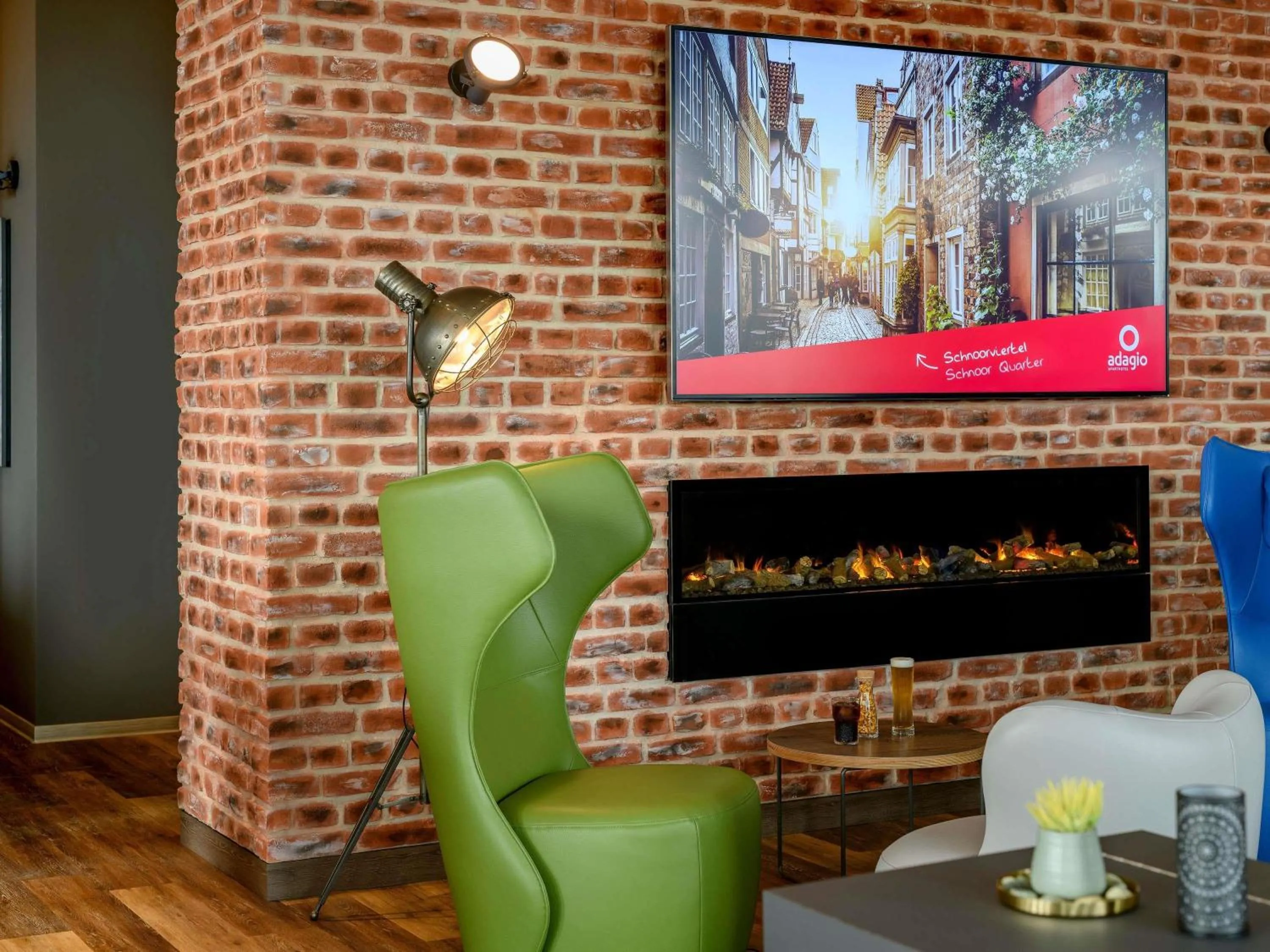 Lounge or bar in Aparthotel Adagio Bremen City
