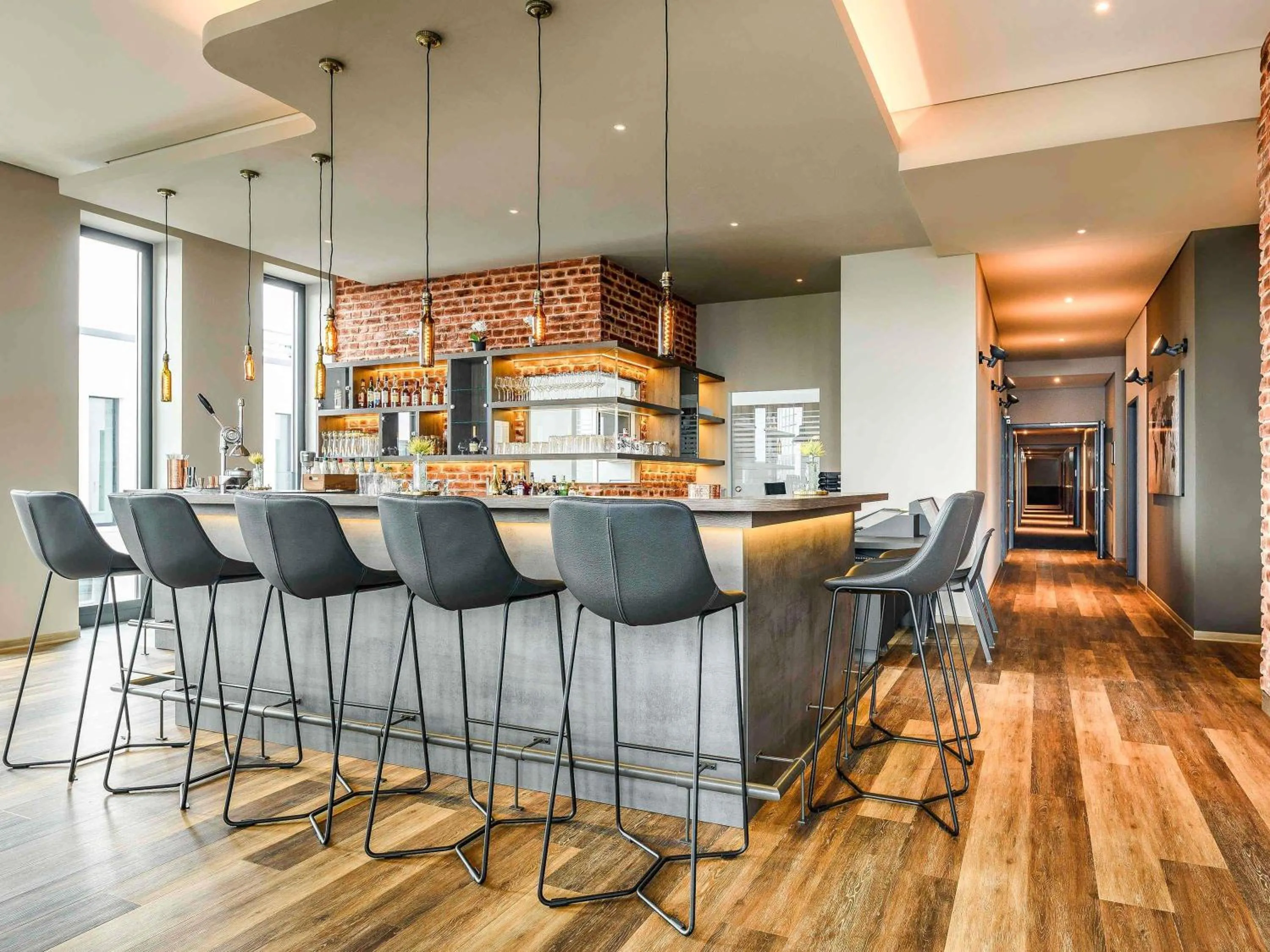 Lounge or bar in Aparthotel Adagio Bremen City