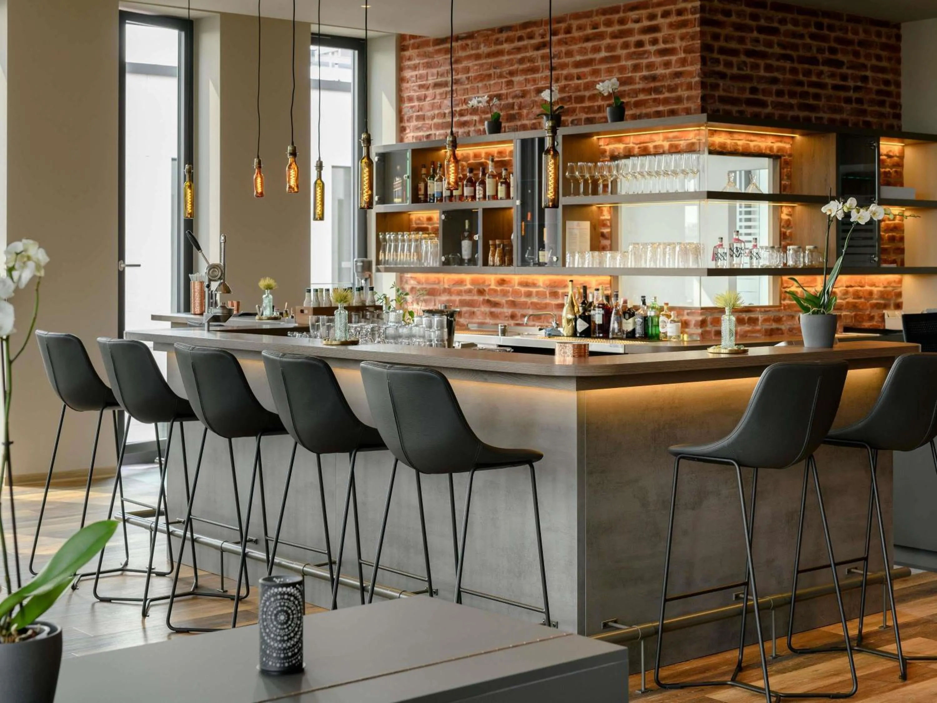 Lounge or bar in Aparthotel Adagio Bremen City