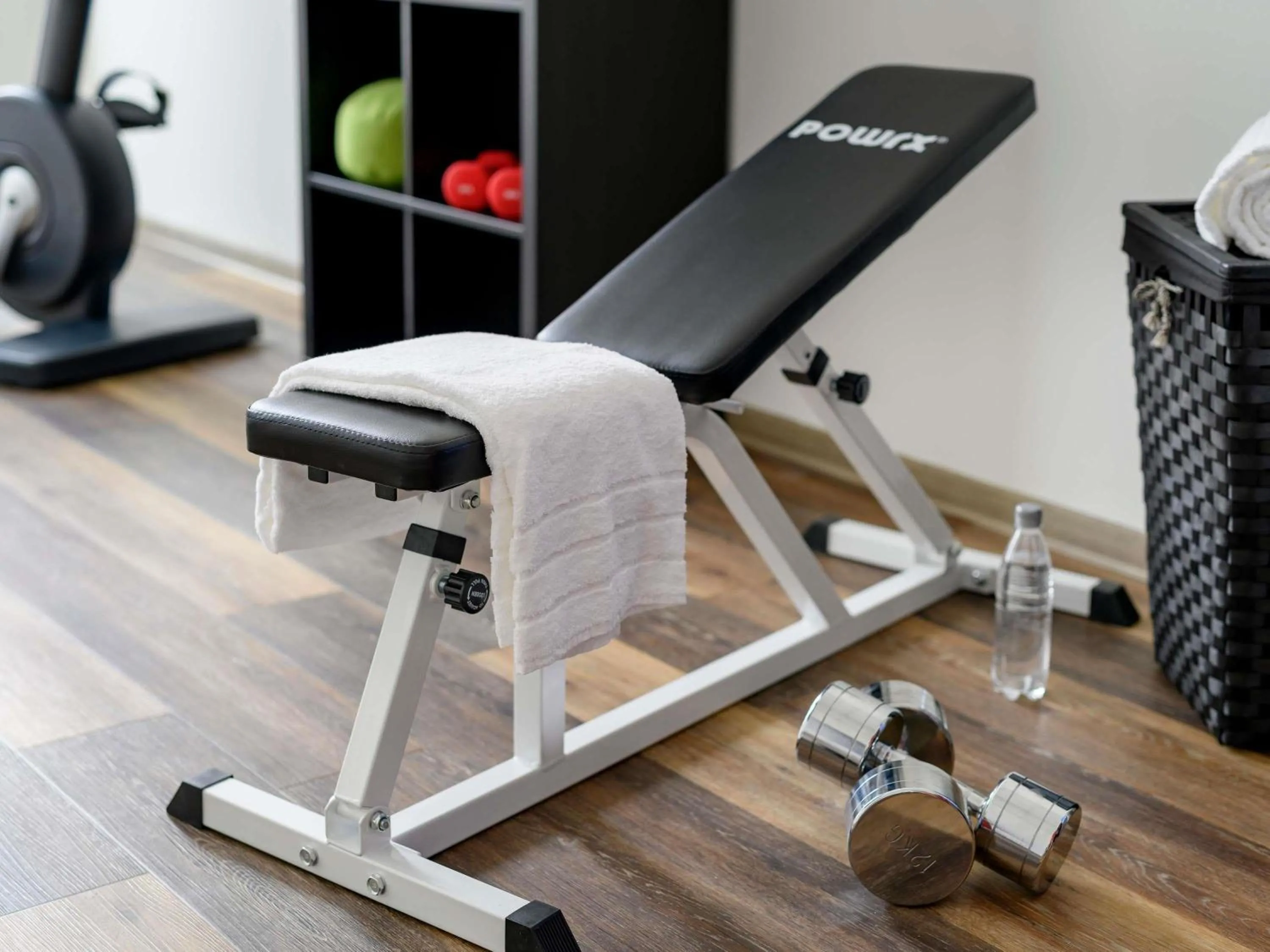 Fitness centre/facilities in Aparthotel Adagio Bremen City