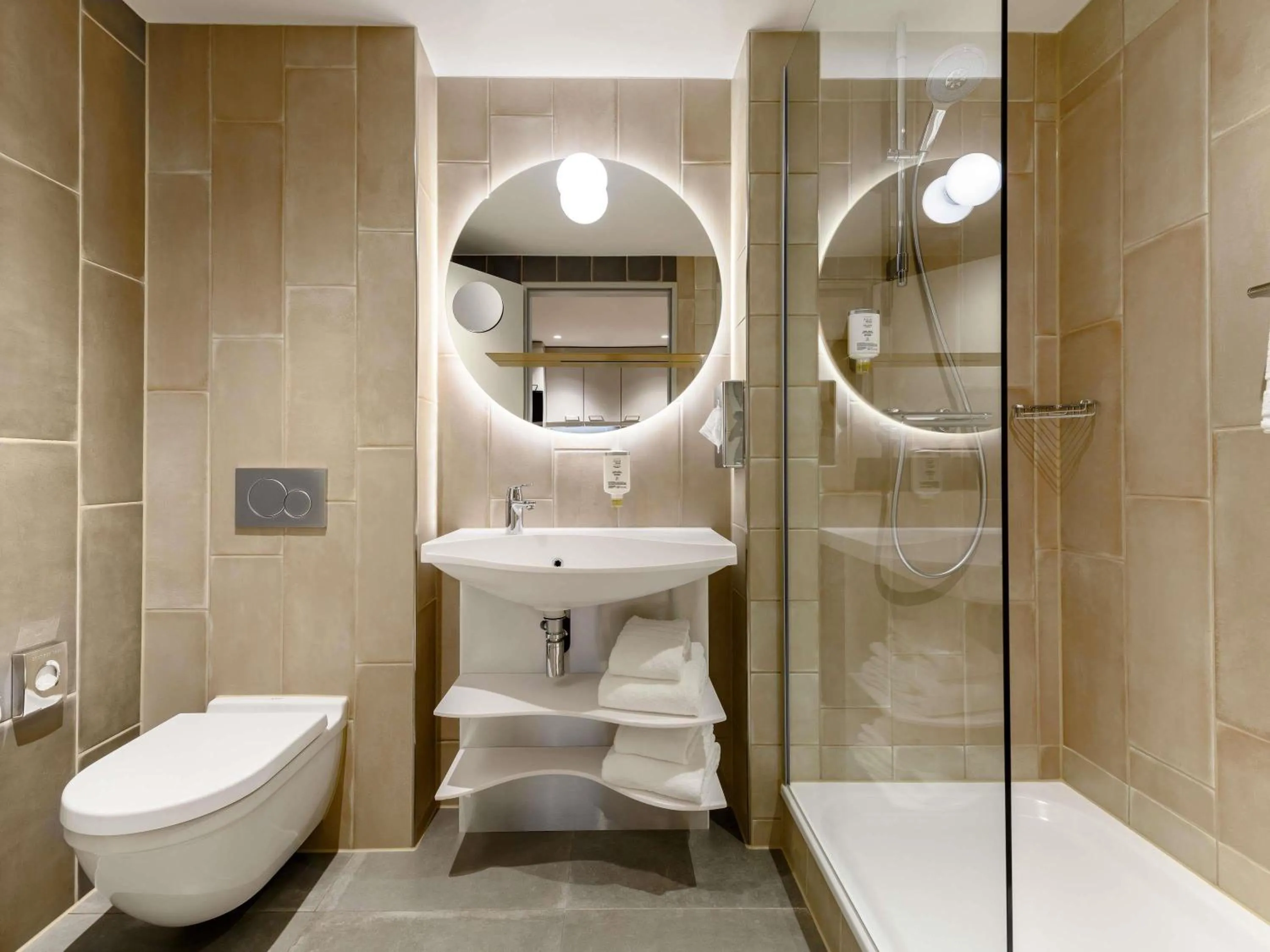 Bedroom in Aparthotel Adagio Bremen City