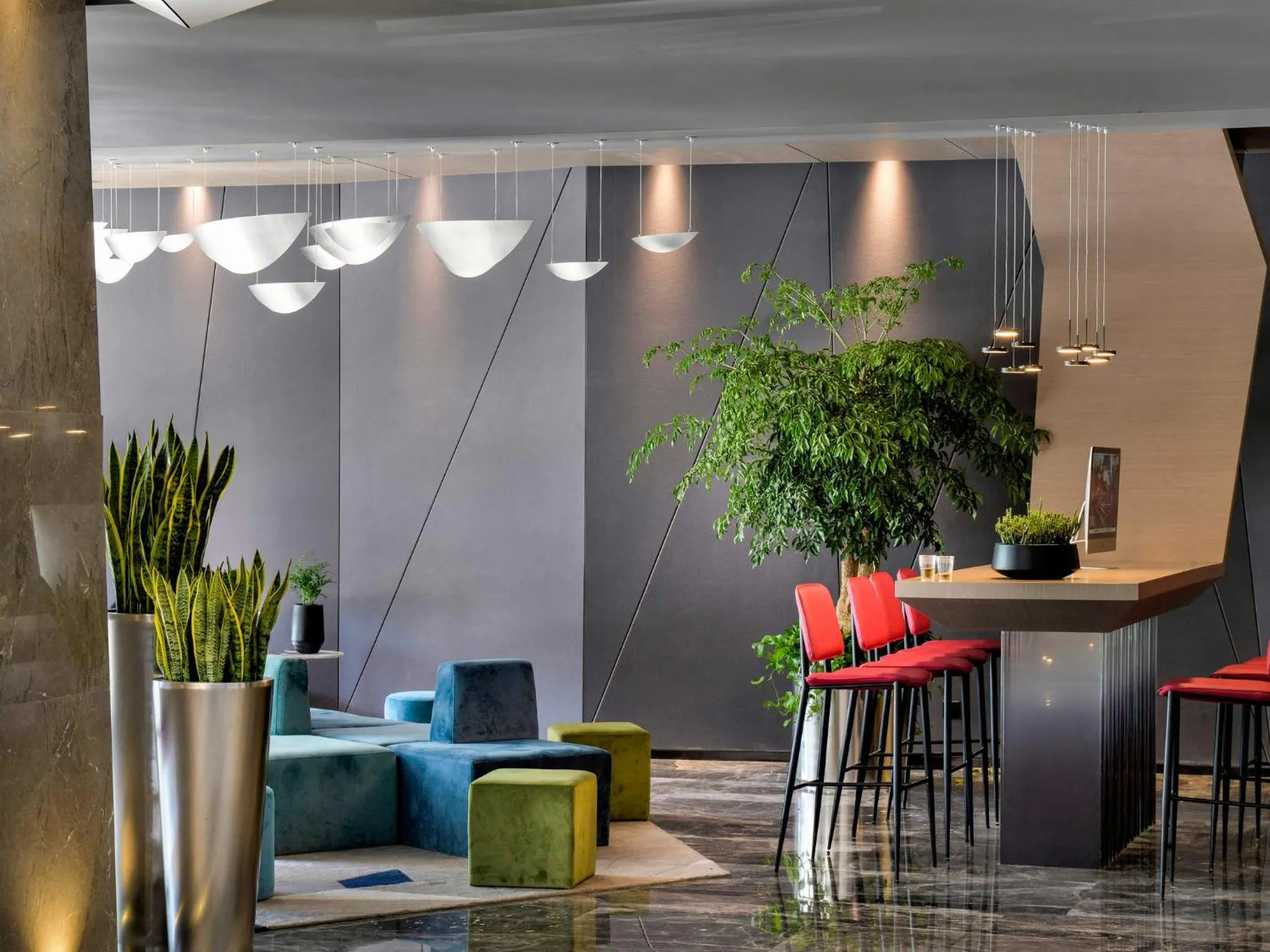 Living room in Mercure Taiyuan Changfeng Street