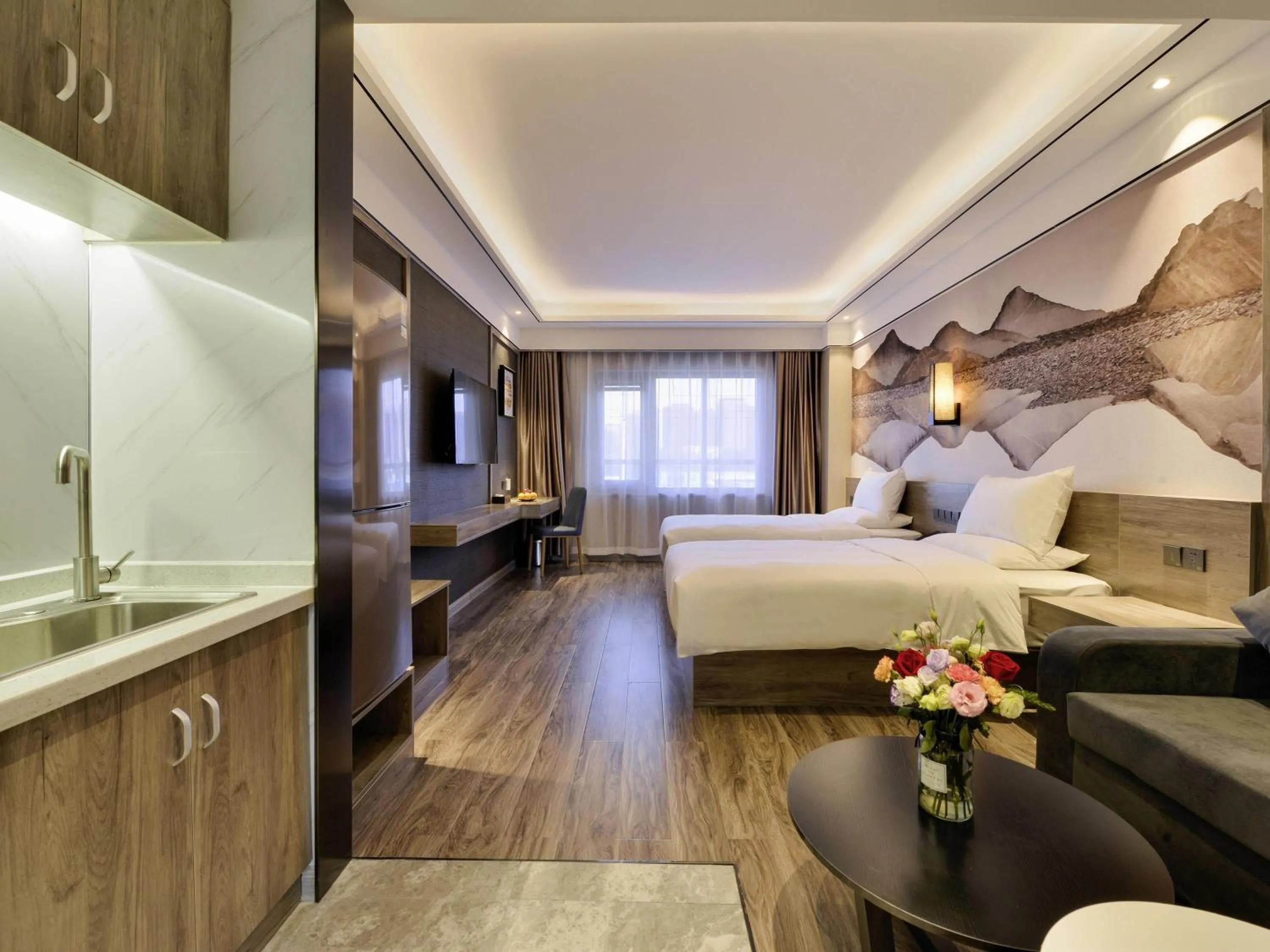 Bedroom, Bed in Mercure Taiyuan Changfeng Street